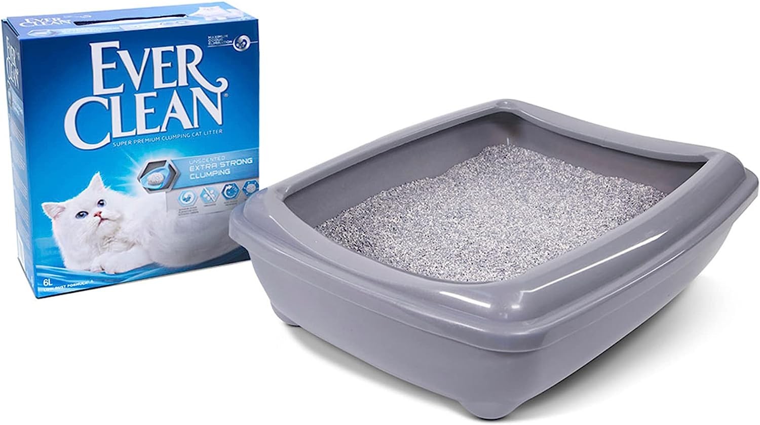 Ever Clean Extra Strong Clumping Esansız Kedi Kumu 6 L