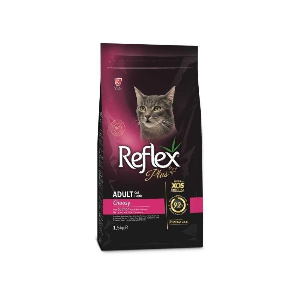 Reflex Plus Choosy Somonlu Seçici Yetişkin Kedi Maması 1,5 Kg