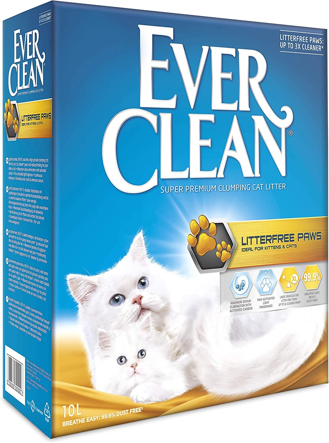 Ever Clean Litterfree Paws Kedi Kumu 10 L