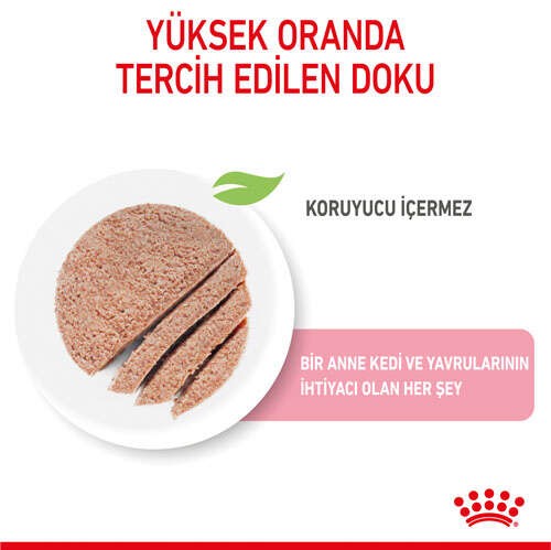 Royal Canin Mother & Babycat Instinctive Anne ve Yavru Yaş Kedi Maması, 195 G