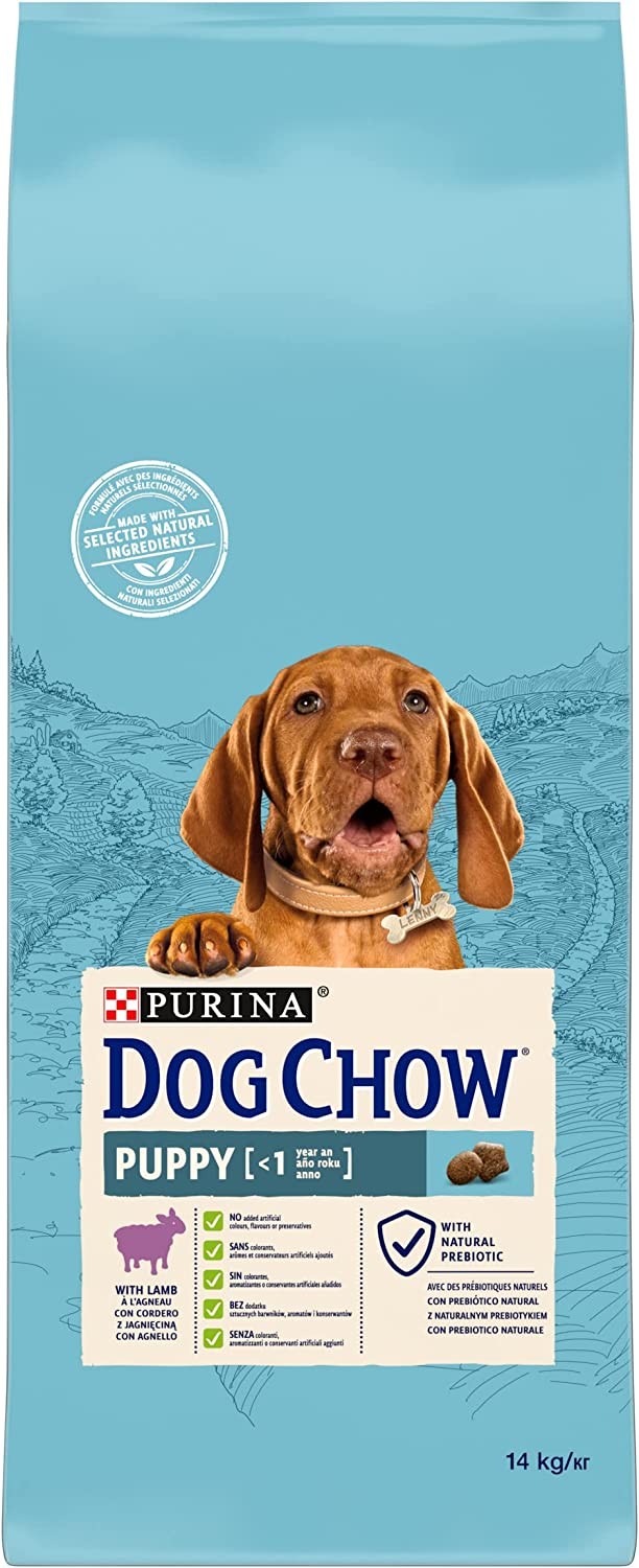 Purina Dog Chow Puppy Lamb, Kuzu Etli Yavru Köpek Kuru Maması 14 Kg