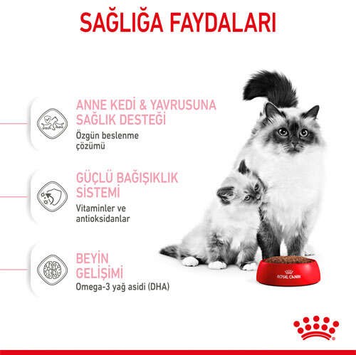 Royal Canin Mother & Babycat Anne ve Yavru Kedi Maması, 400 G