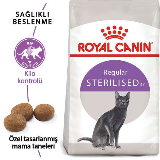 Royal Canin Sterilised 37 Kısırlaştırılmış Kedi Maması, 4 Kg