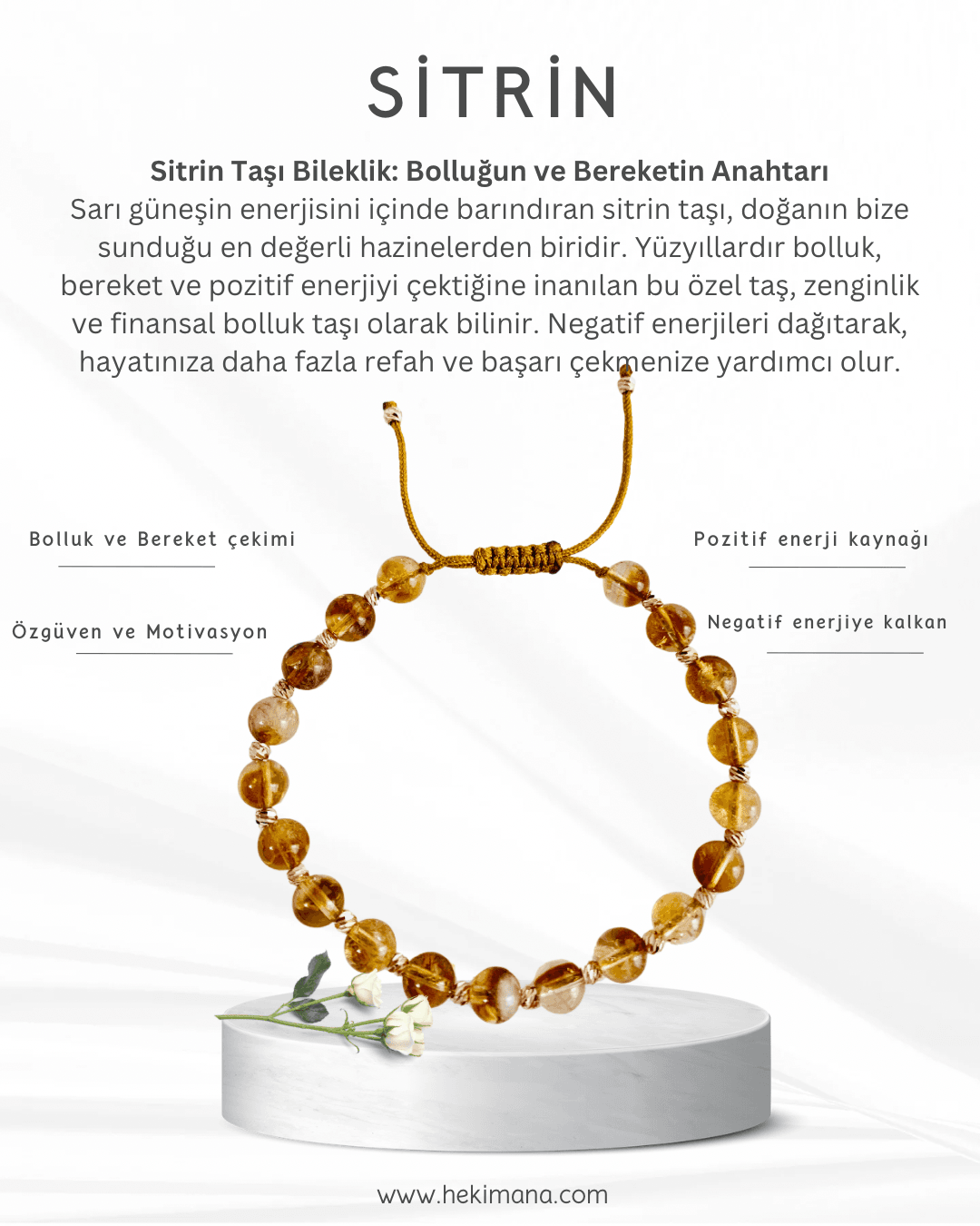 Sitrin Bileklik