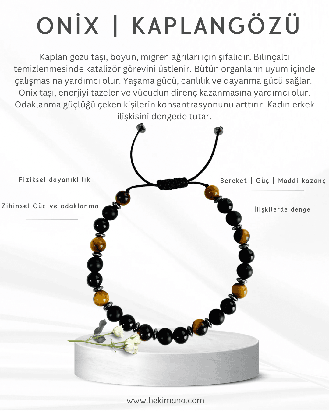 Onix, Kaplan Gözü Bileklik