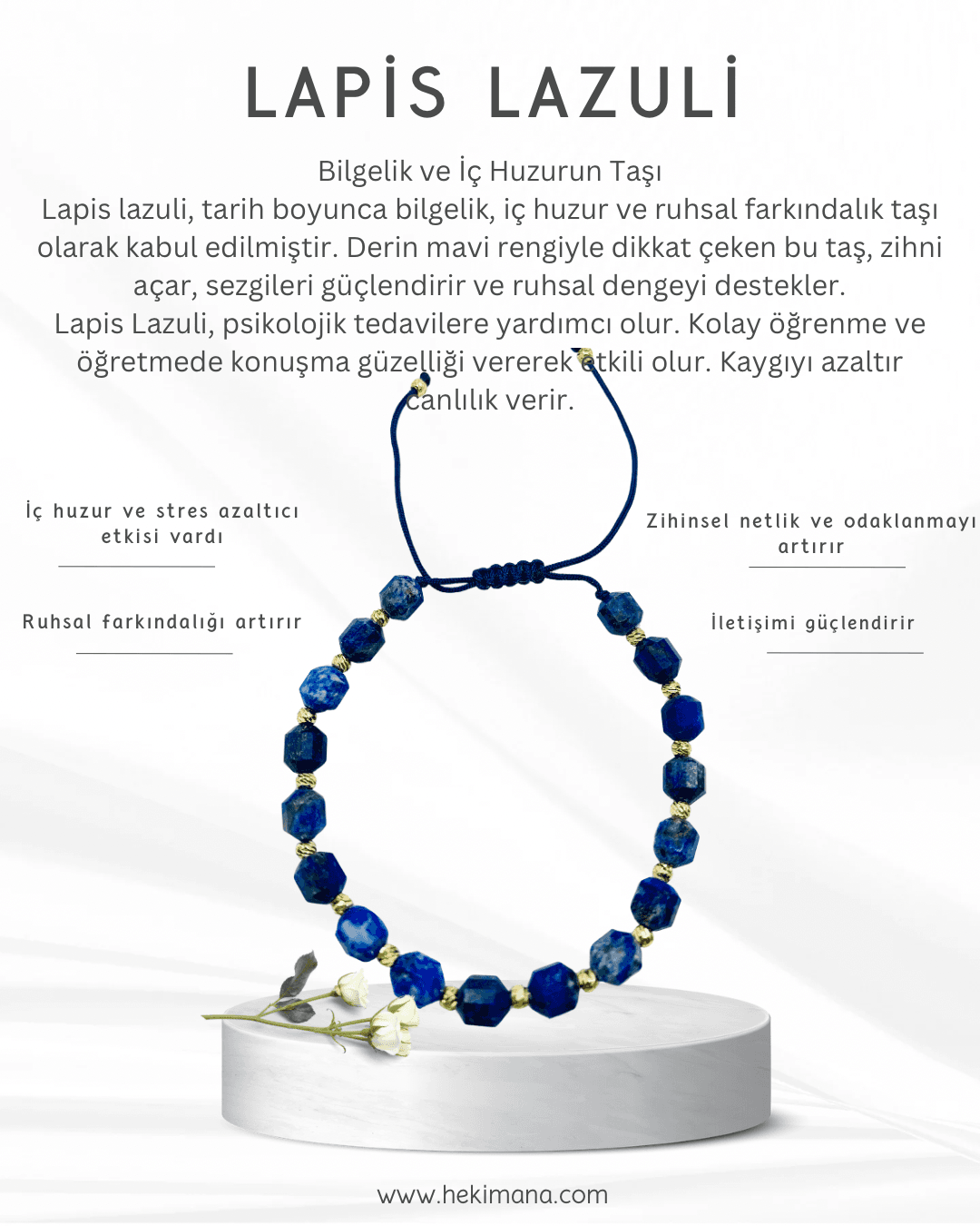 Lapis Lazuli Bileklik