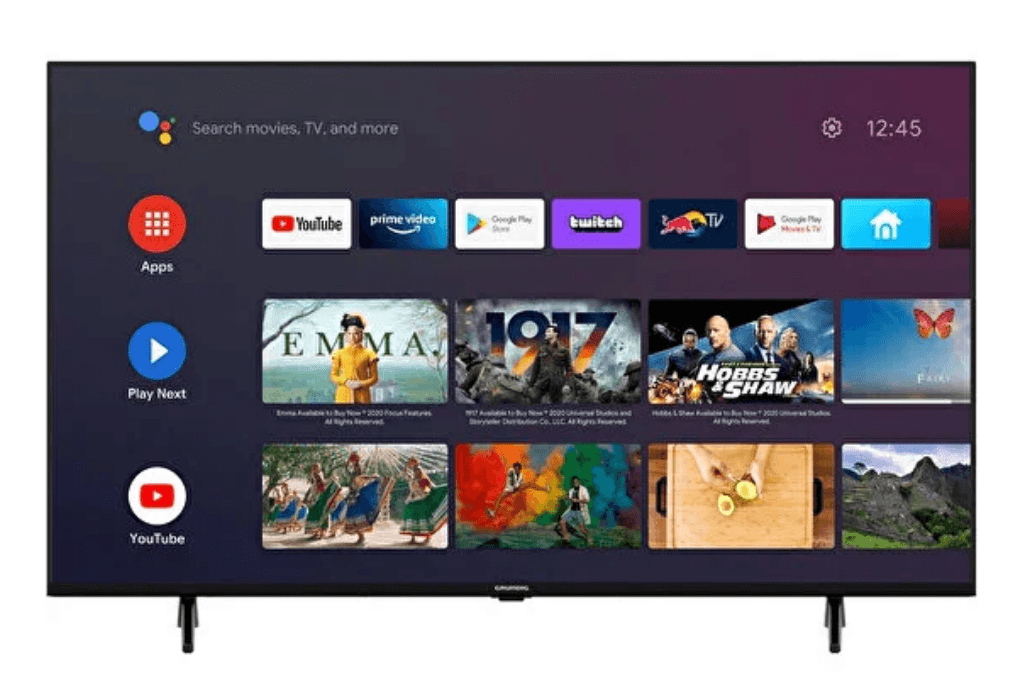 Grundig 55 GHU 8500 A 55'' 139 Ekran 4K Ultra HD Smart Led Tv