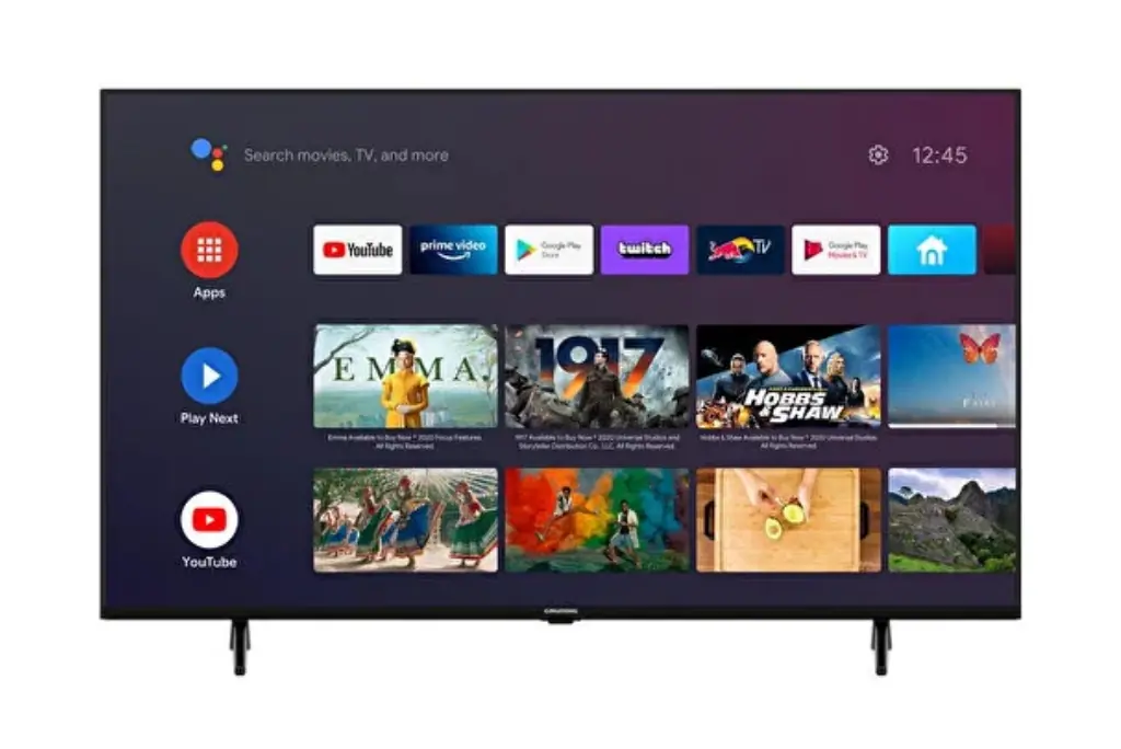 Grundig 43 GHU 7500 B 43'' 108 Ekran 4K Ultra HD Android Smart Led Tv