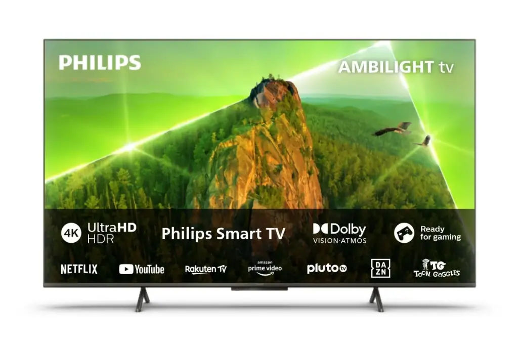 Philips 55PUS8108 55" 139 Ekran Uydu Alıcılı 4K Ultra HD Smart Ambilight LED TV