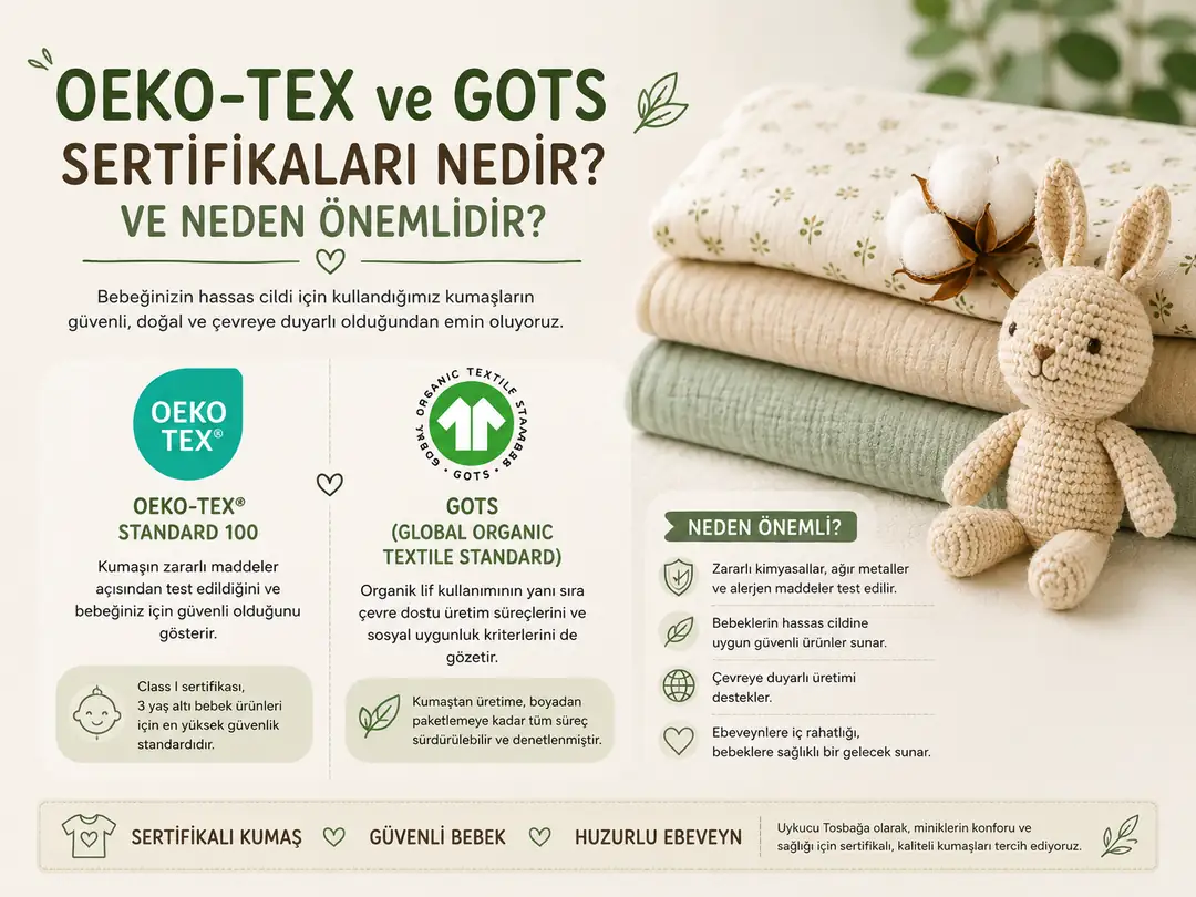 OEKO-TEX ve GOTS Sertifikaları Nedir ve Neden Önemlidir?