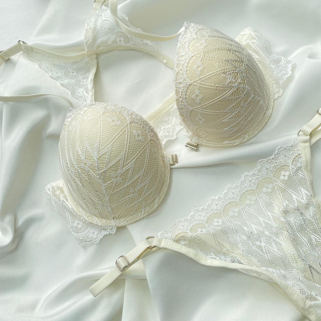 Lingerie Chic - Soutien-gorge Corbeille push-up - White main variant image