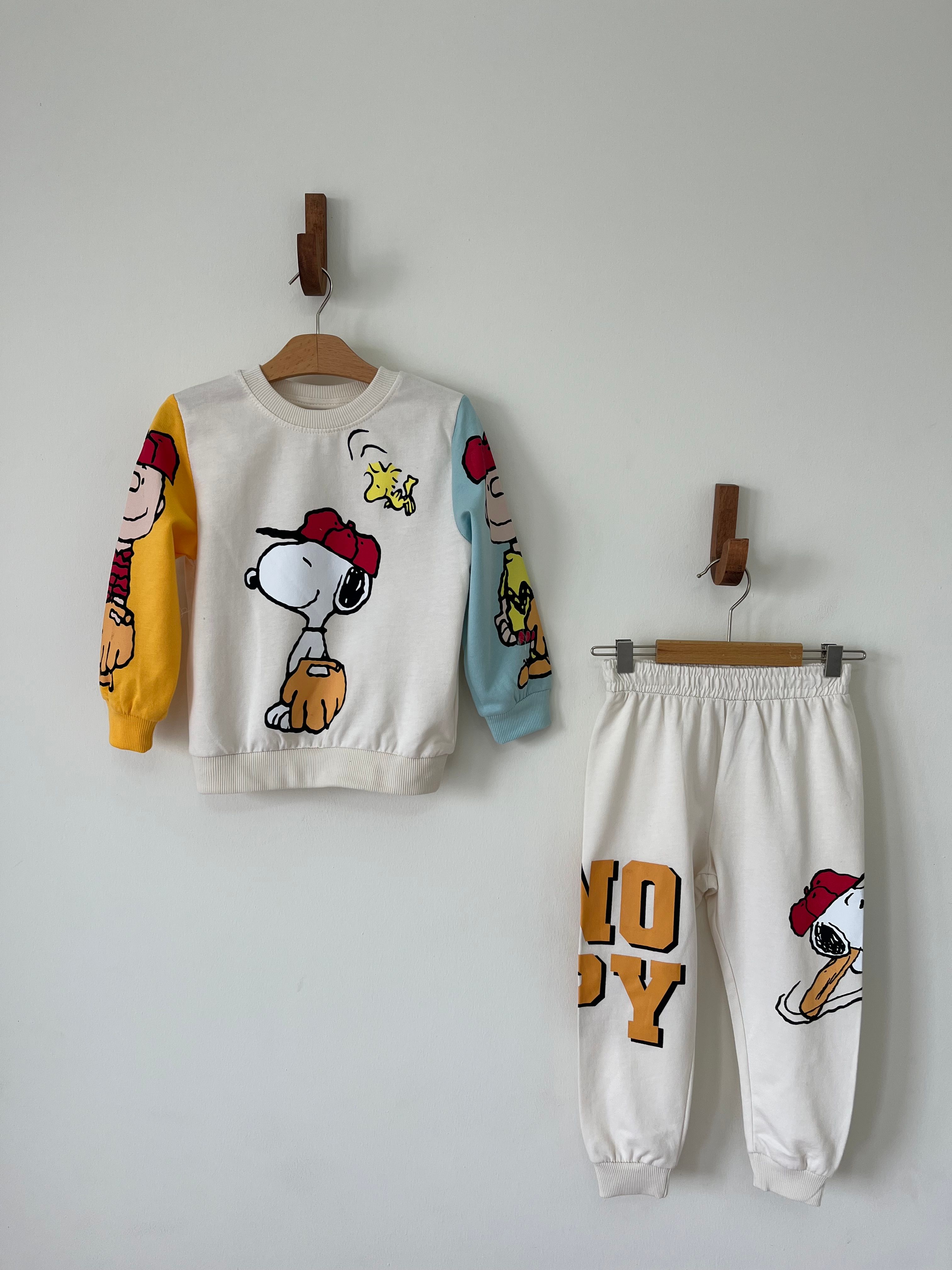 Erkek Çocuk Snoopy Eşofman Takımı 