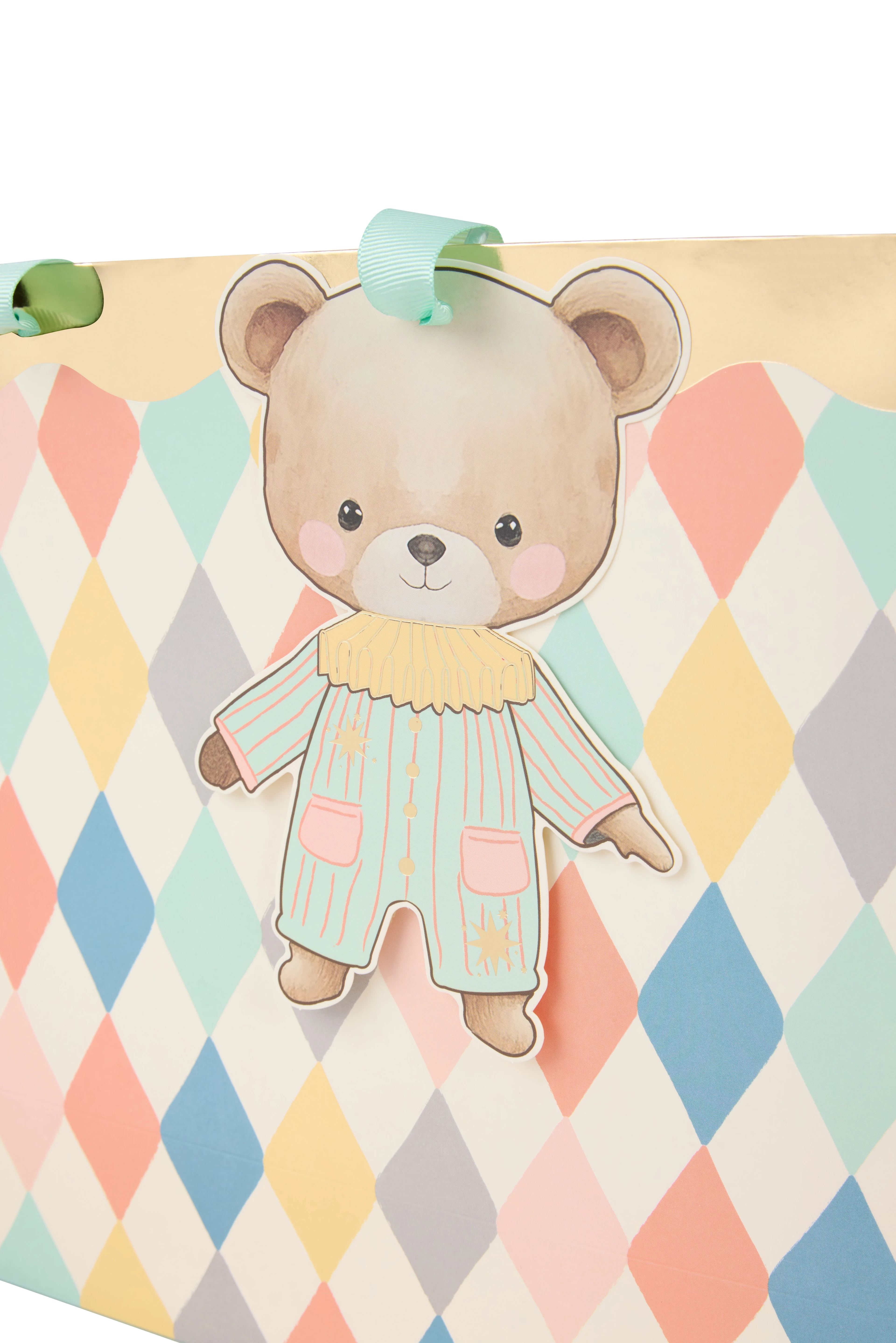 SEVİMLİ AYI 37X25,5 X11 CM KARTON ÇANTA (5 ADET )