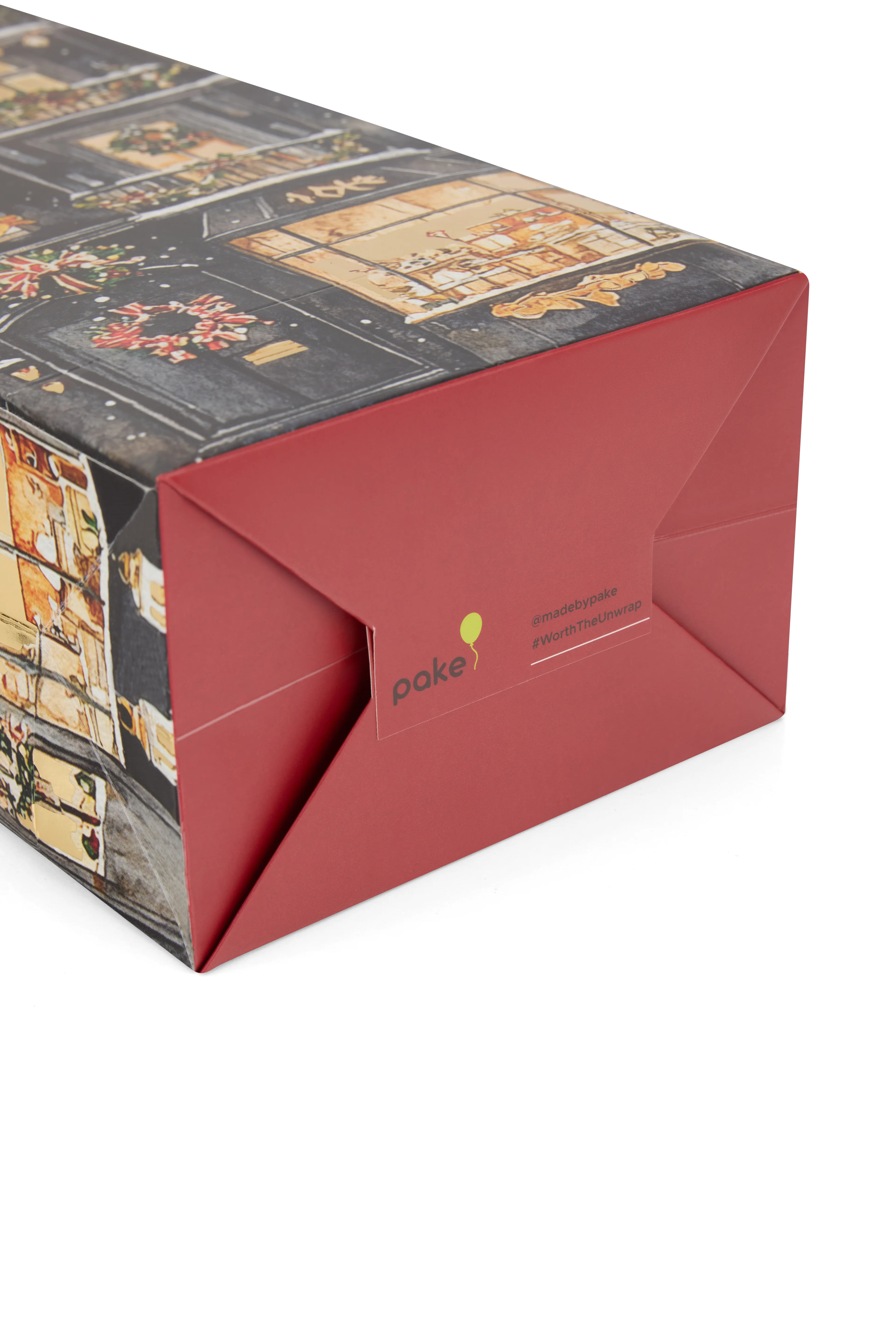 SİYAH EV ŞİŞE KARTON ÇANTASI (5 ADET)