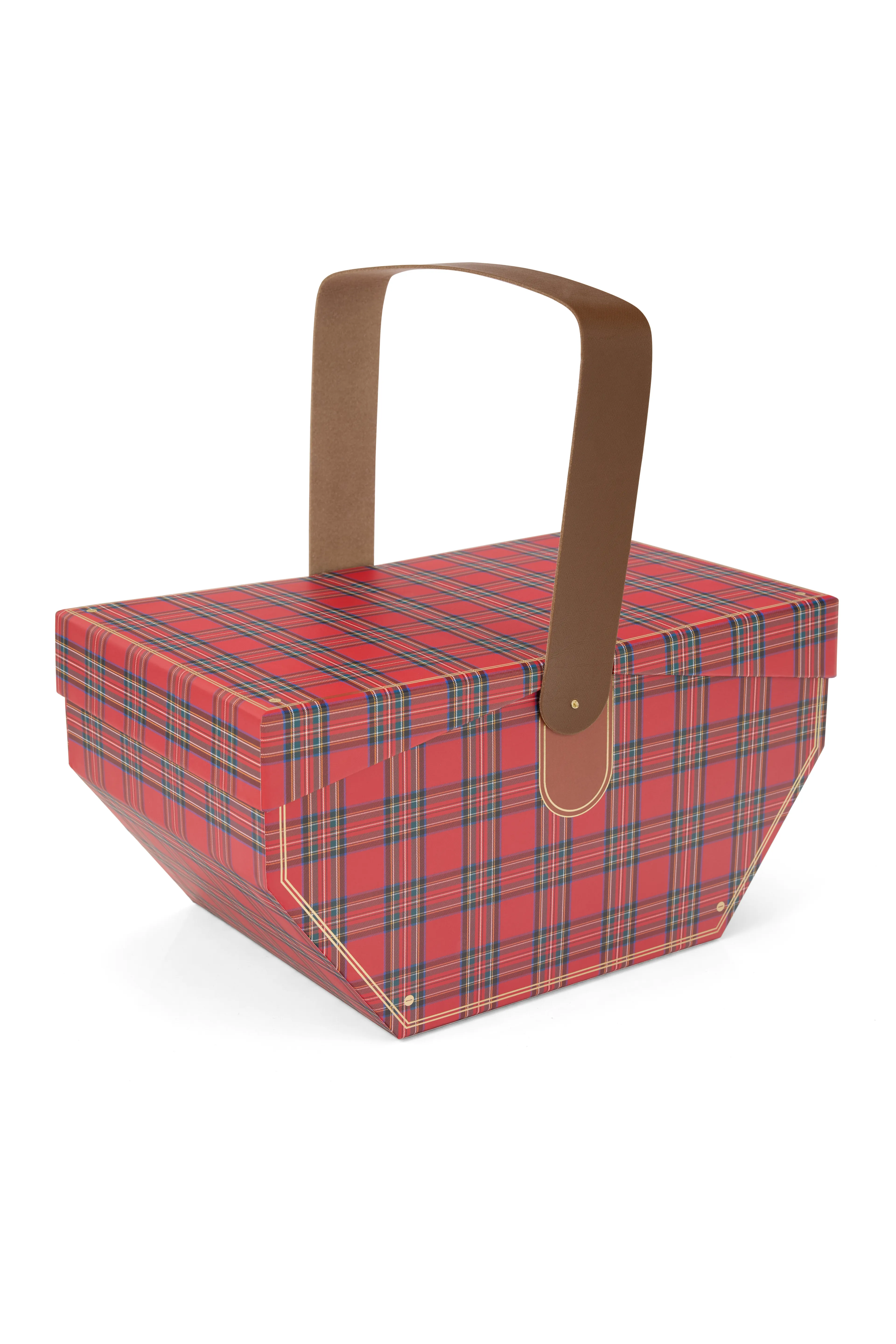 KIRMIZI EKOSE SEPET MUKAVVA KUTU 