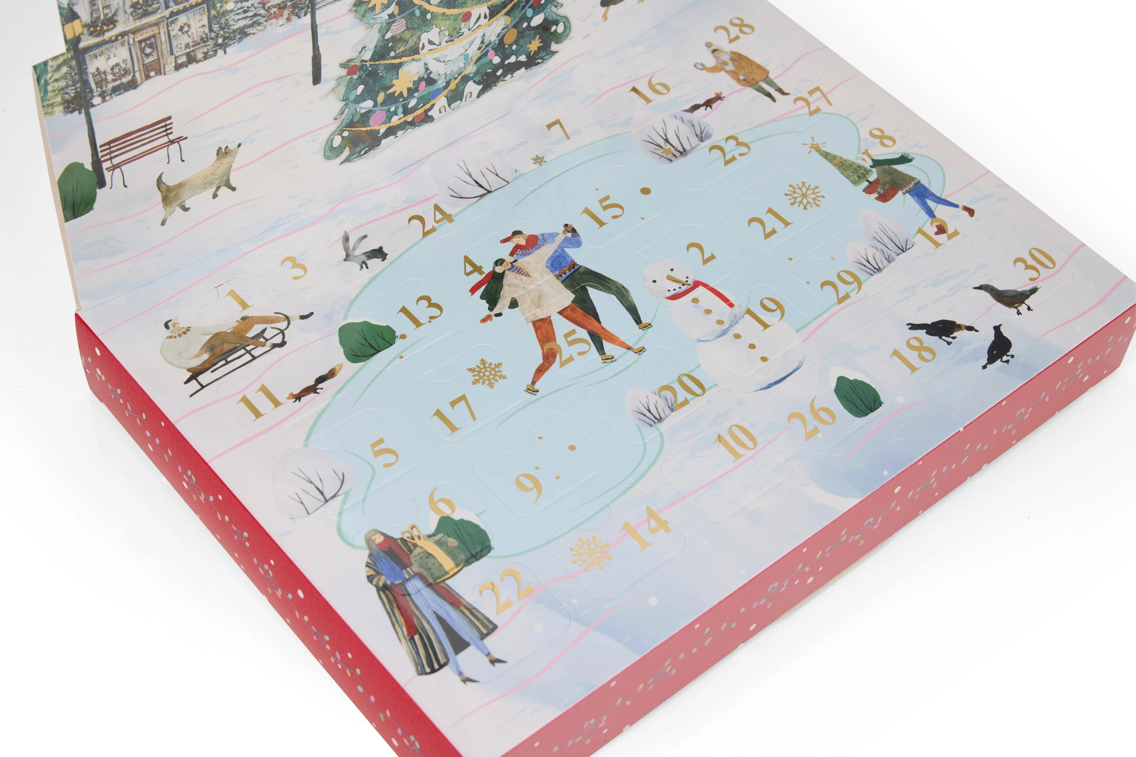 KIŞ DESEN TAKVİM KUTU (2 ADET )