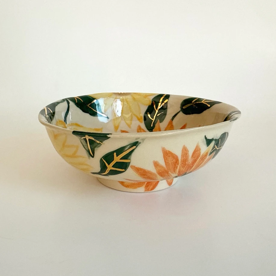 Sunflower Kase (24k altın detaylıdır)