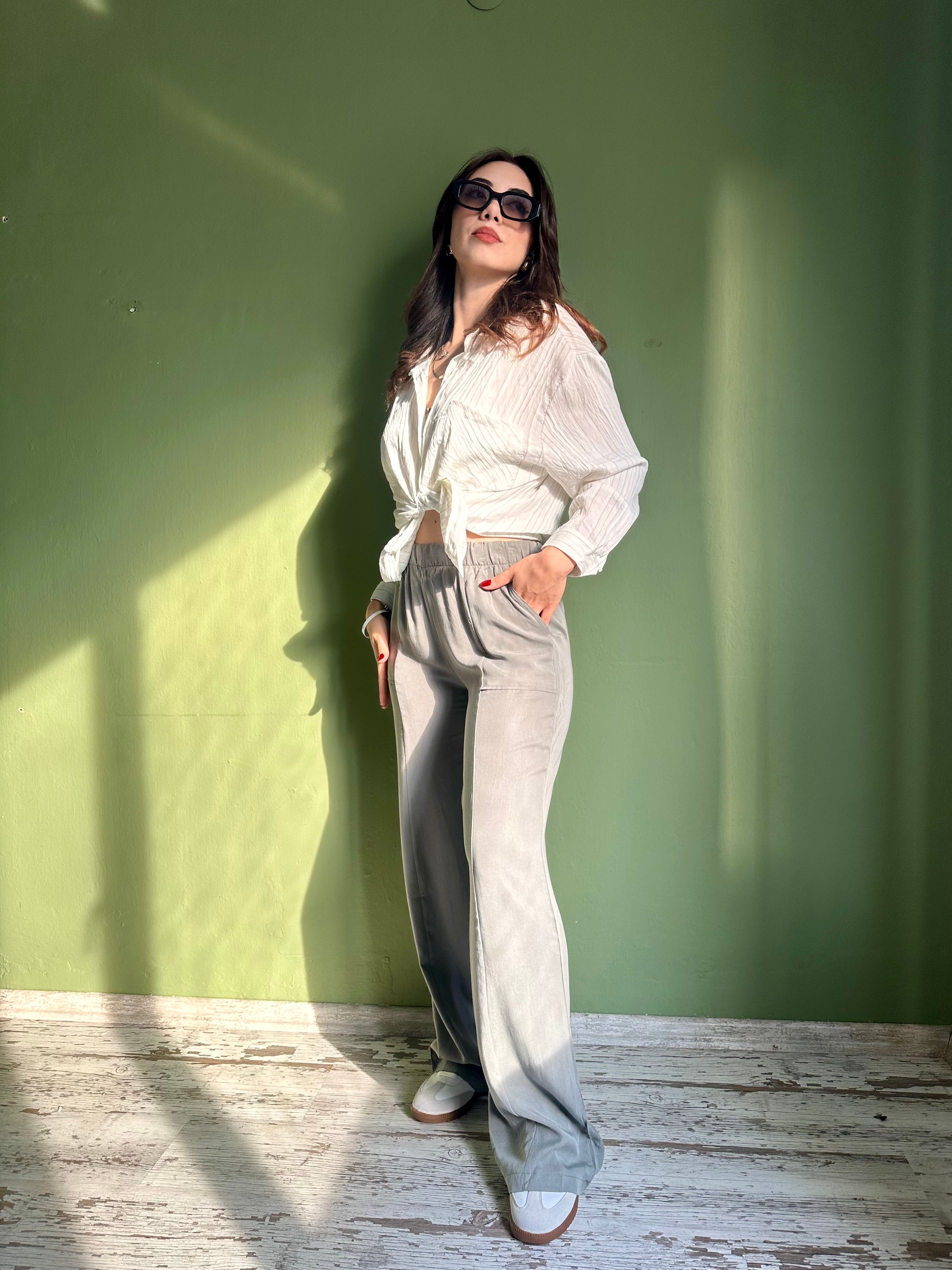 HAKİ TENSEL PANTOLON