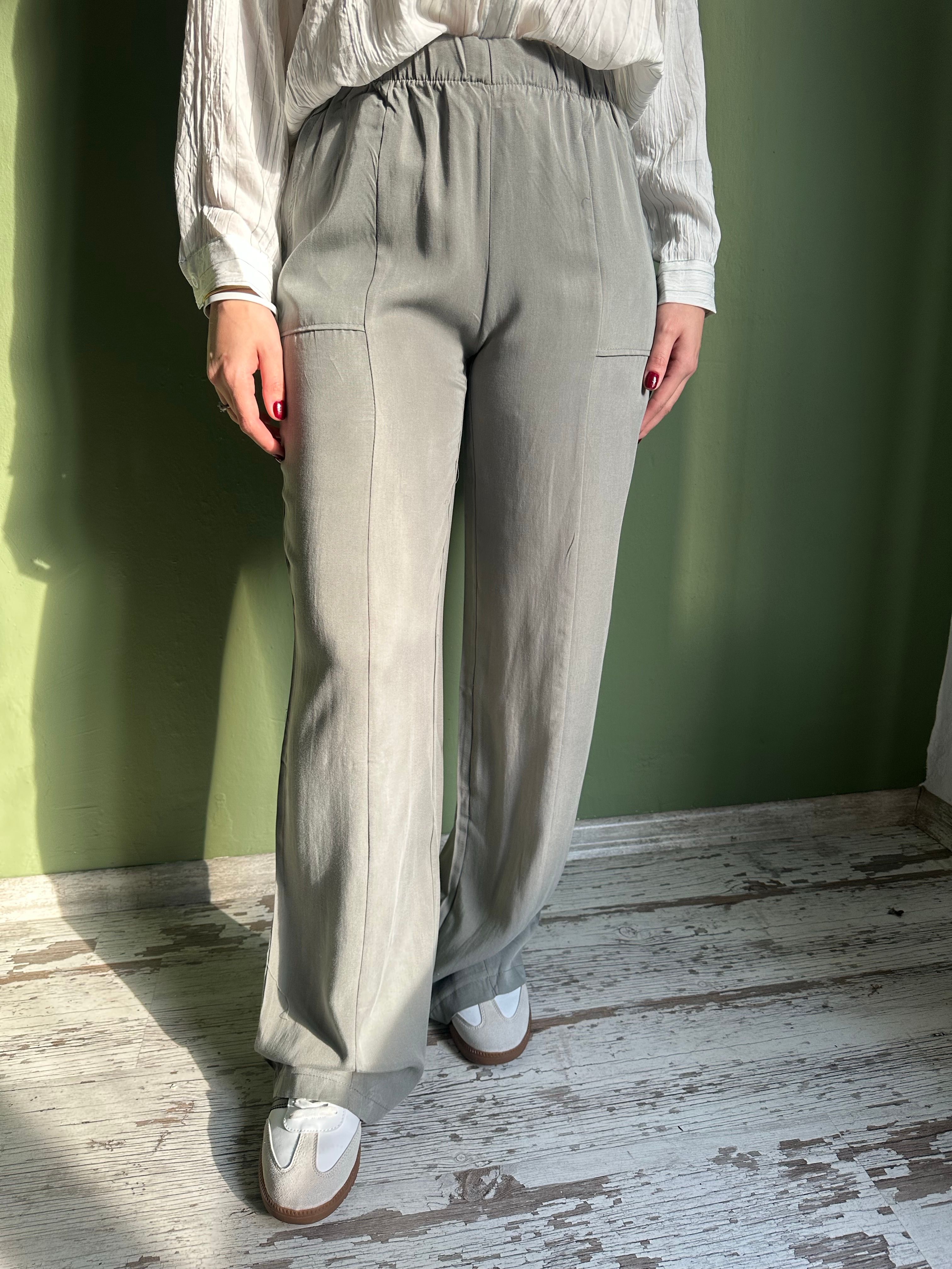 HAKİ TENSEL PANTOLON