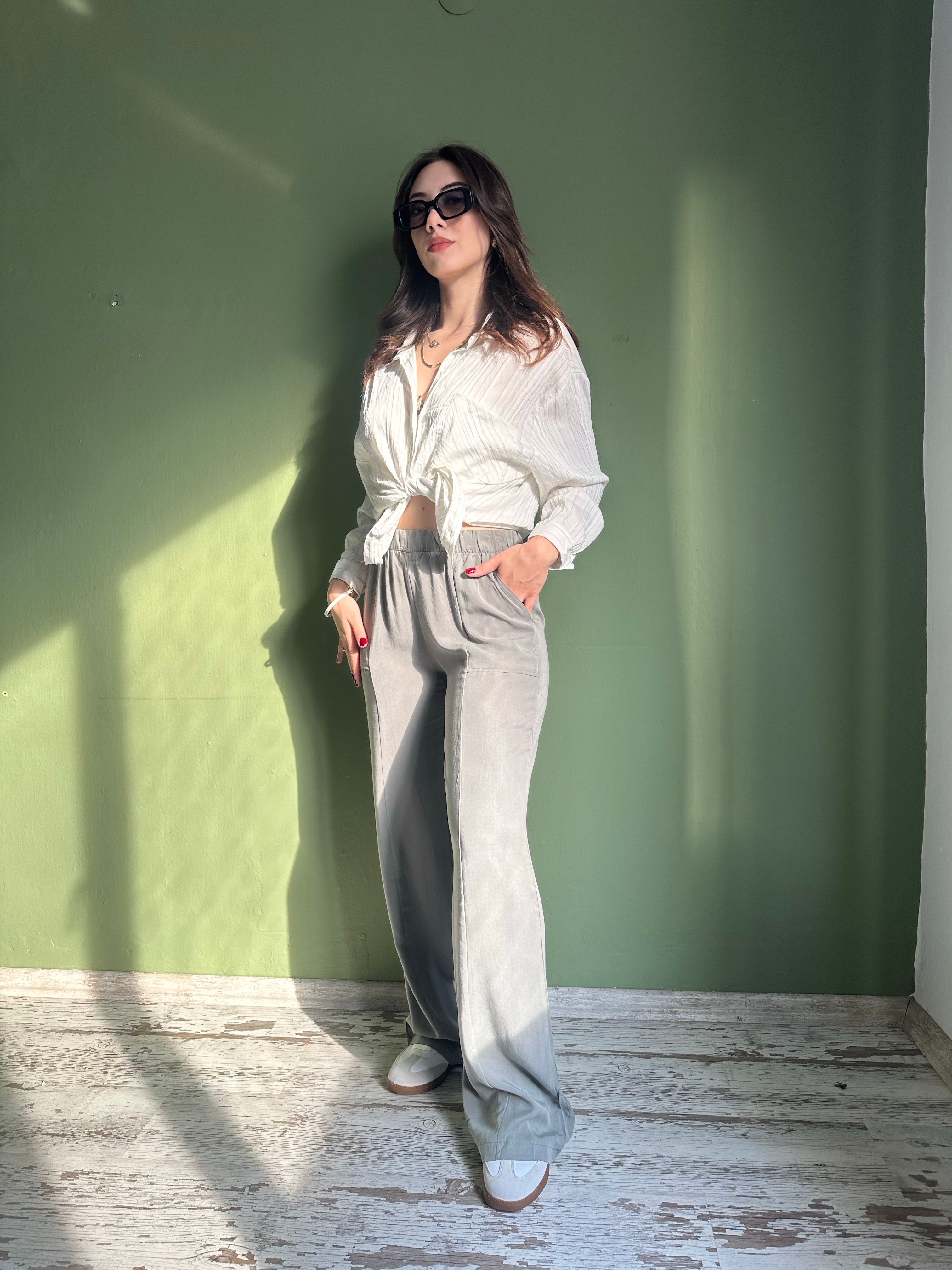 HAKİ TENSEL PANTOLON