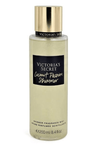 Victoria&#39;s Secret Coconut Passion Shimmer Mist 250 Ml Simli Işıltılı Kadın Vücut Spreyi