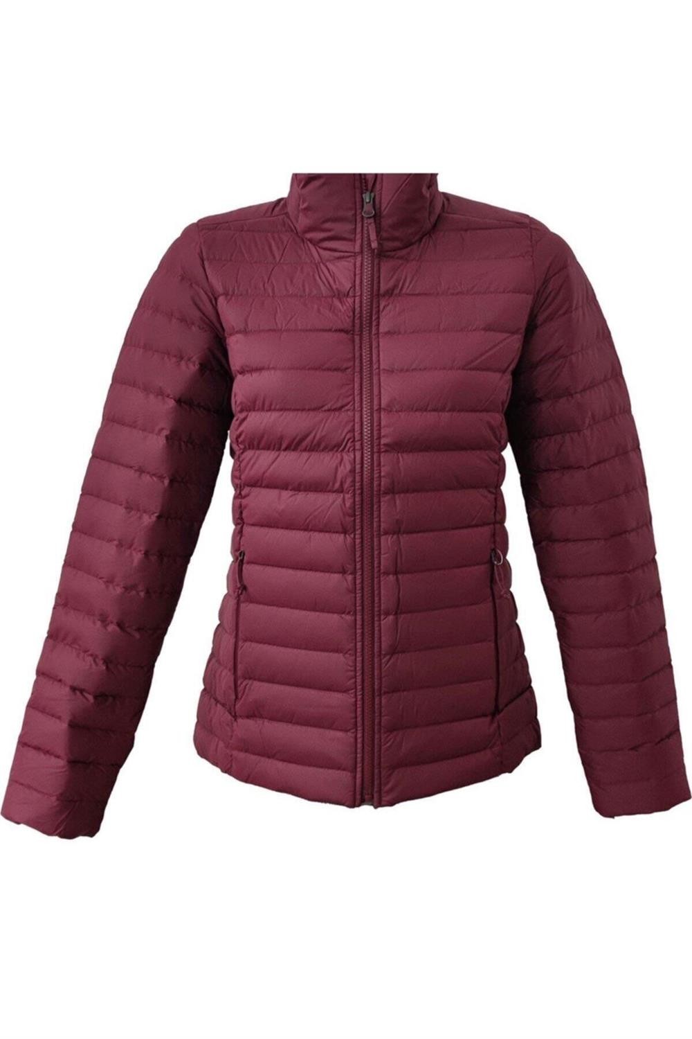 NORTH FACE W STRETCH DOWN JKT - REGAL RED