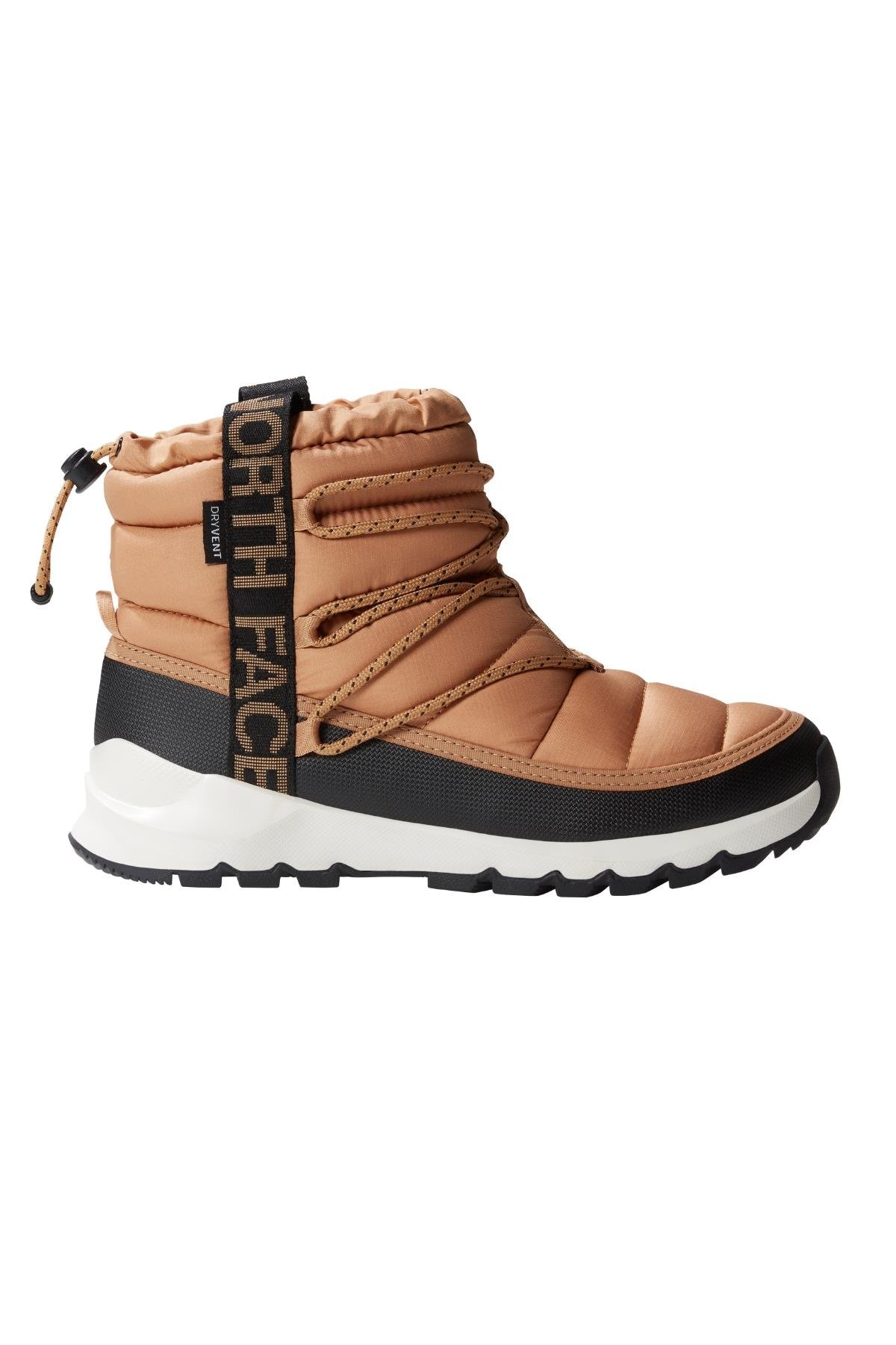 Kadın Thermoball Lace Up Wp - ALMOND BUTTER/TNF BLACK