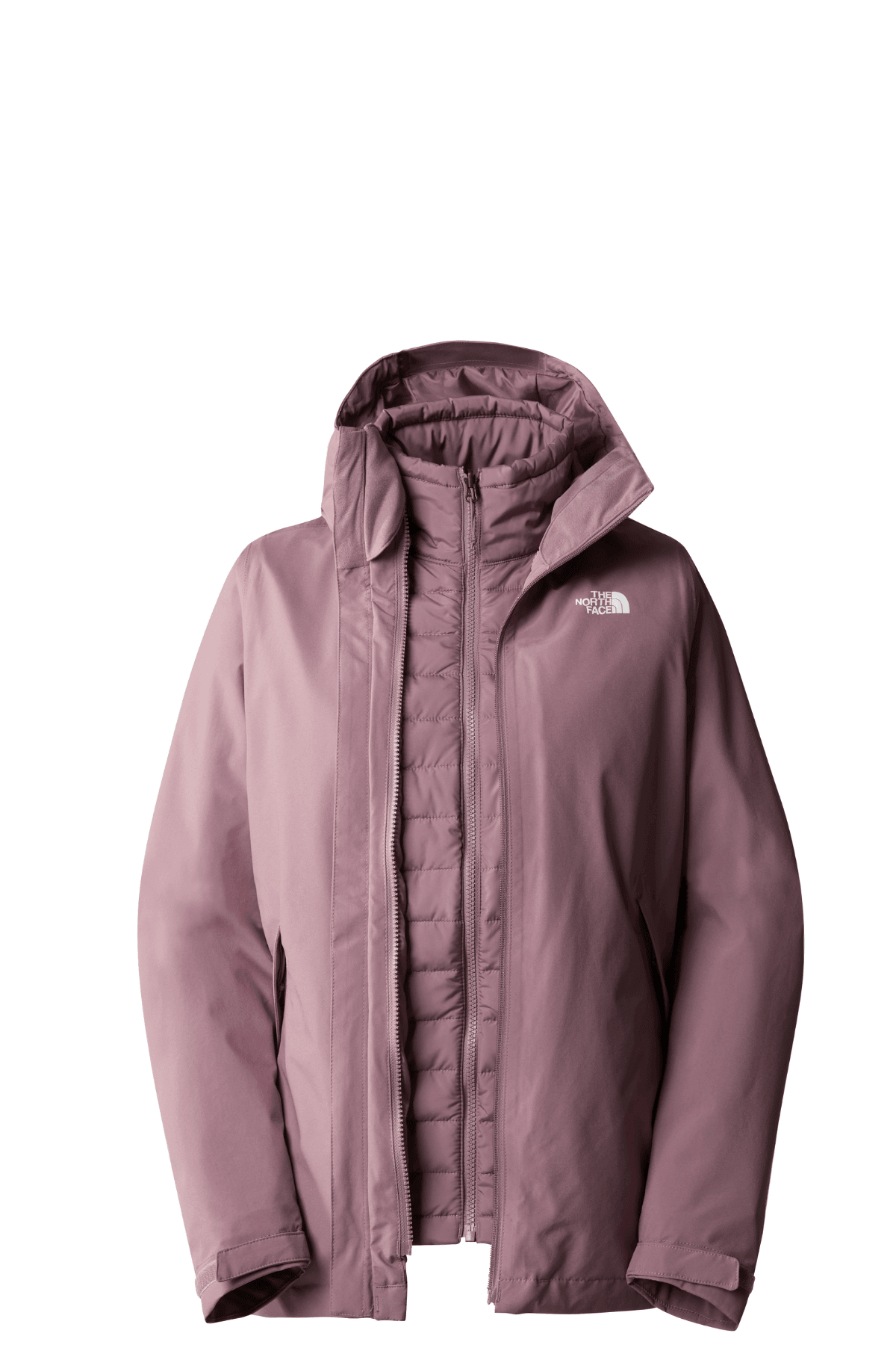 THE NORTH FACE KADIN CARTO TRİCLİMATE MONT  - FAWN GREY