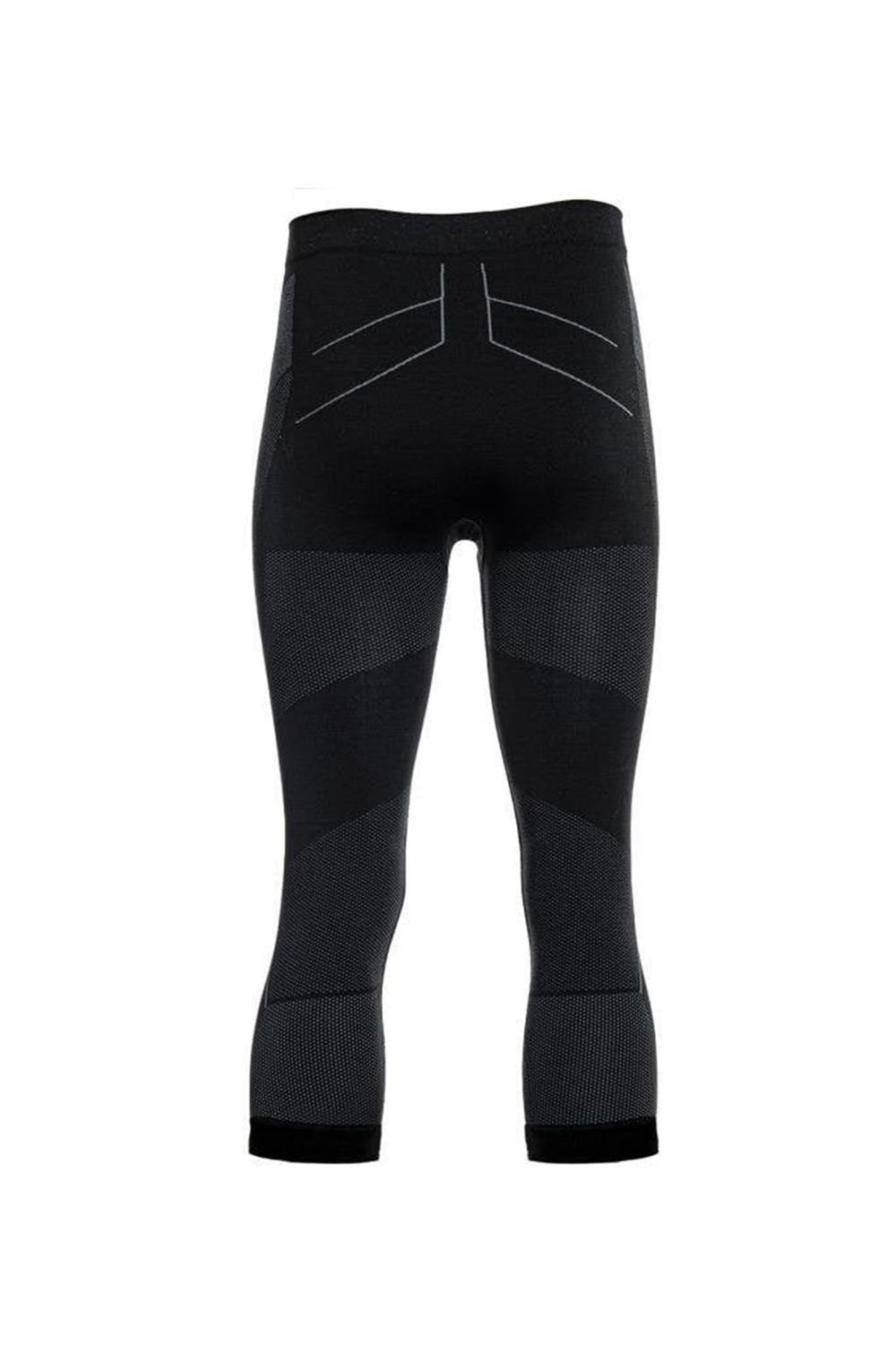 Panthzer EXTREME Muscle Baselayer 3/4 Pant Men/ Black-Grey ( Polygiene)