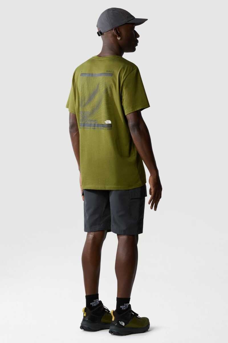 M FOUNDATION MOUNTAIN LINES GRAPHIC TEE