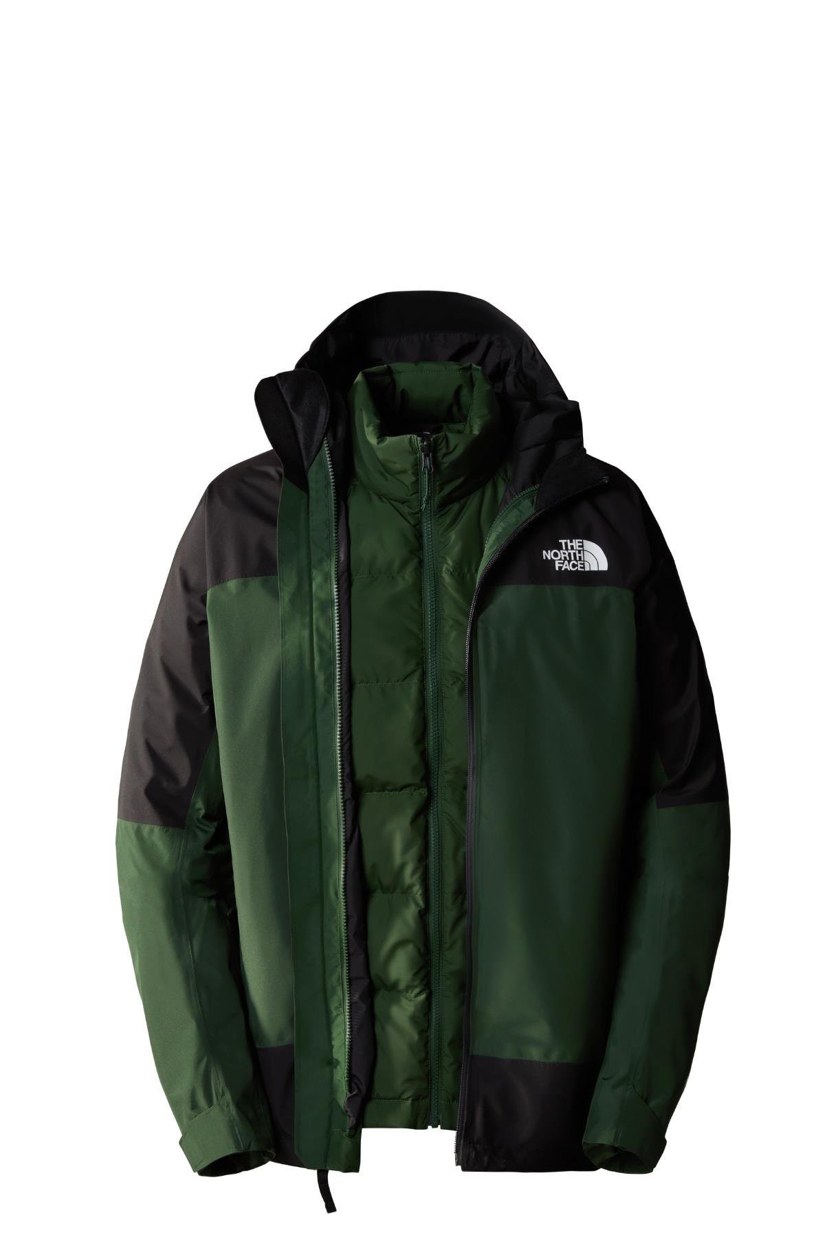 THE NORTH FACE ERKEK MOUNTAİN LİGHT TRİCLİMATE GTX MONT - PINE NEEDLE/TNF BLACK