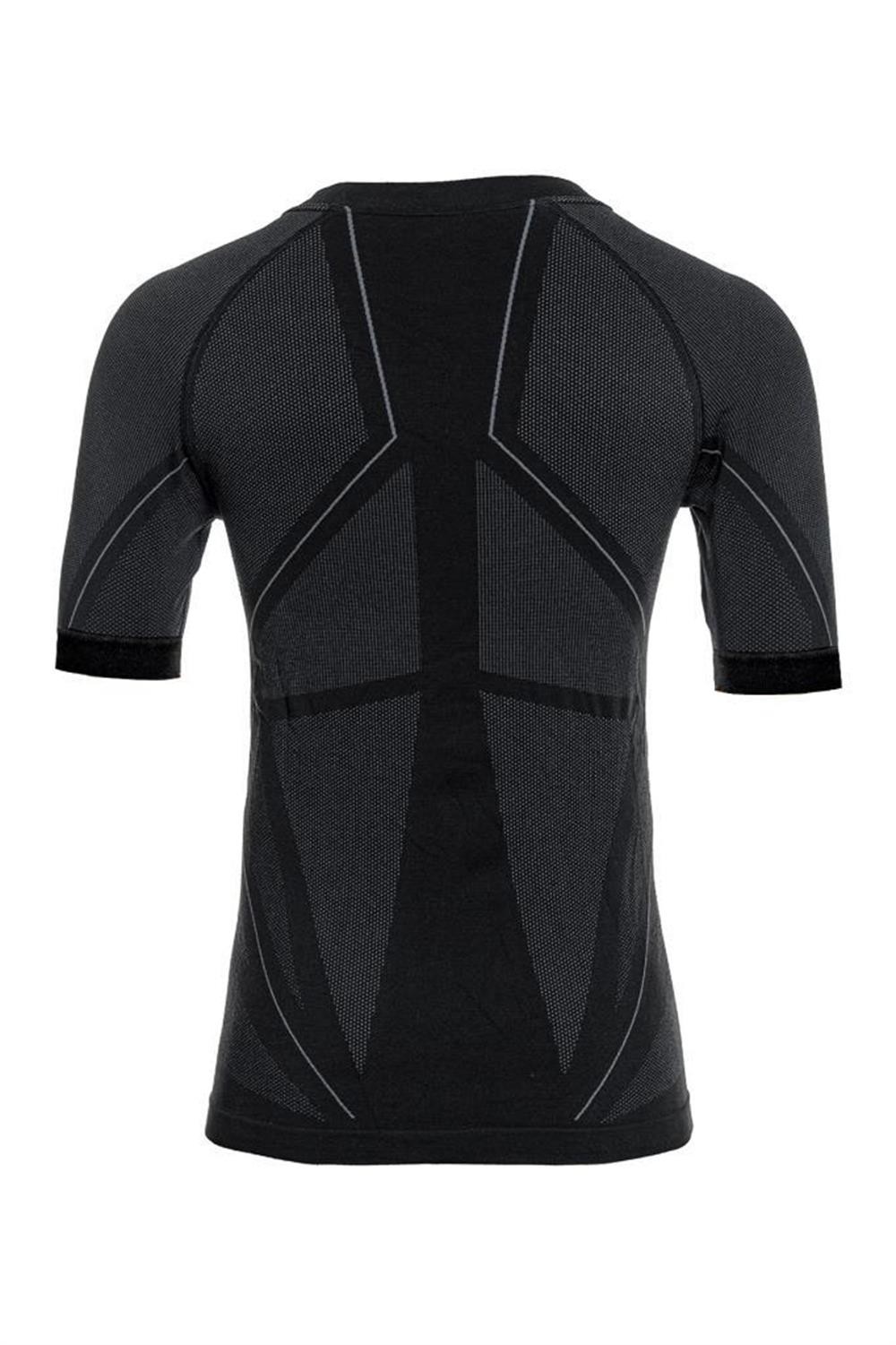 Panthzer EXTREME Muscle Baselayer T-Shirt Men/ Black-Grey ( Polygiene)