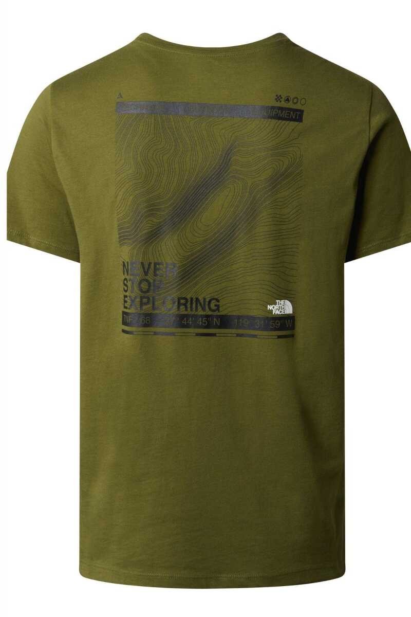 M FOUNDATION MOUNTAIN LINES GRAPHIC TEE