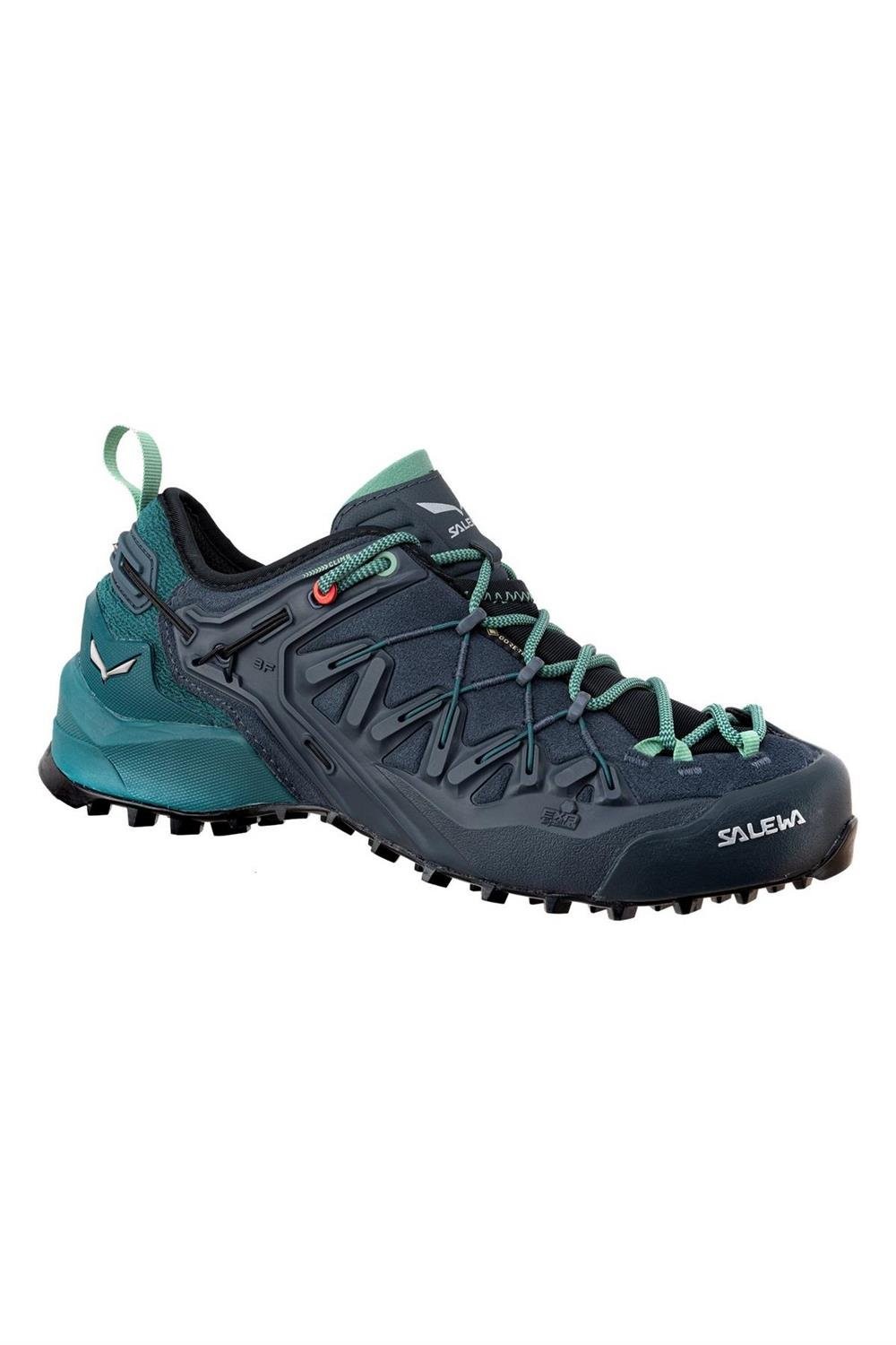 SALEWA WS WILDFIRE EDGE GTX KADIN YÜRÜYÜŞ AYAKKABISI - Ombre Blue/Atlantic Deep