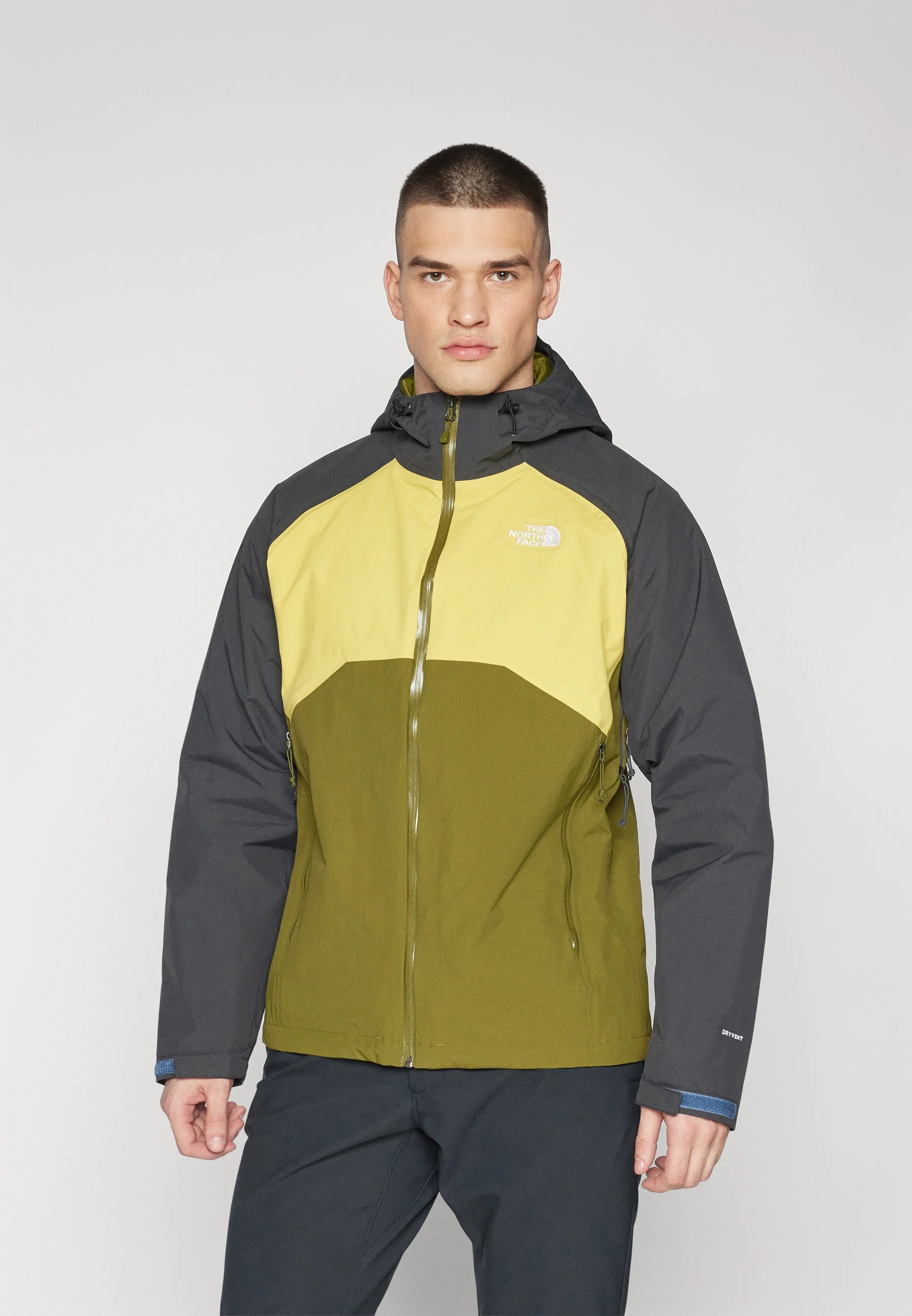 M STRATOS JACKET - EU  - FOREST OLIVE/YELLOW SIL