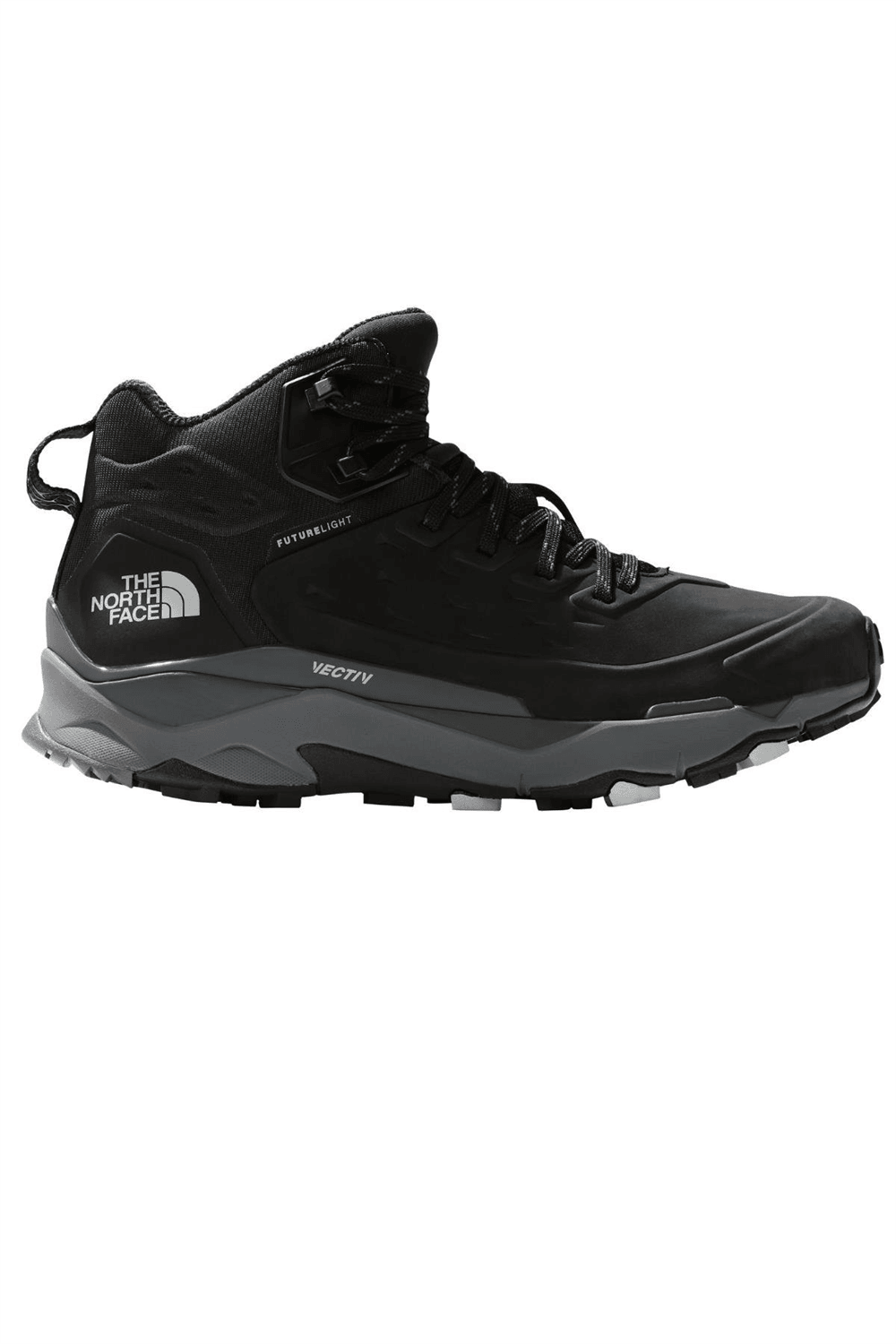  THE NORTH FACE M VECTIV EXPLORIS MID FUTURELIGHT LTHR - TNF BLACK/TIN GREY