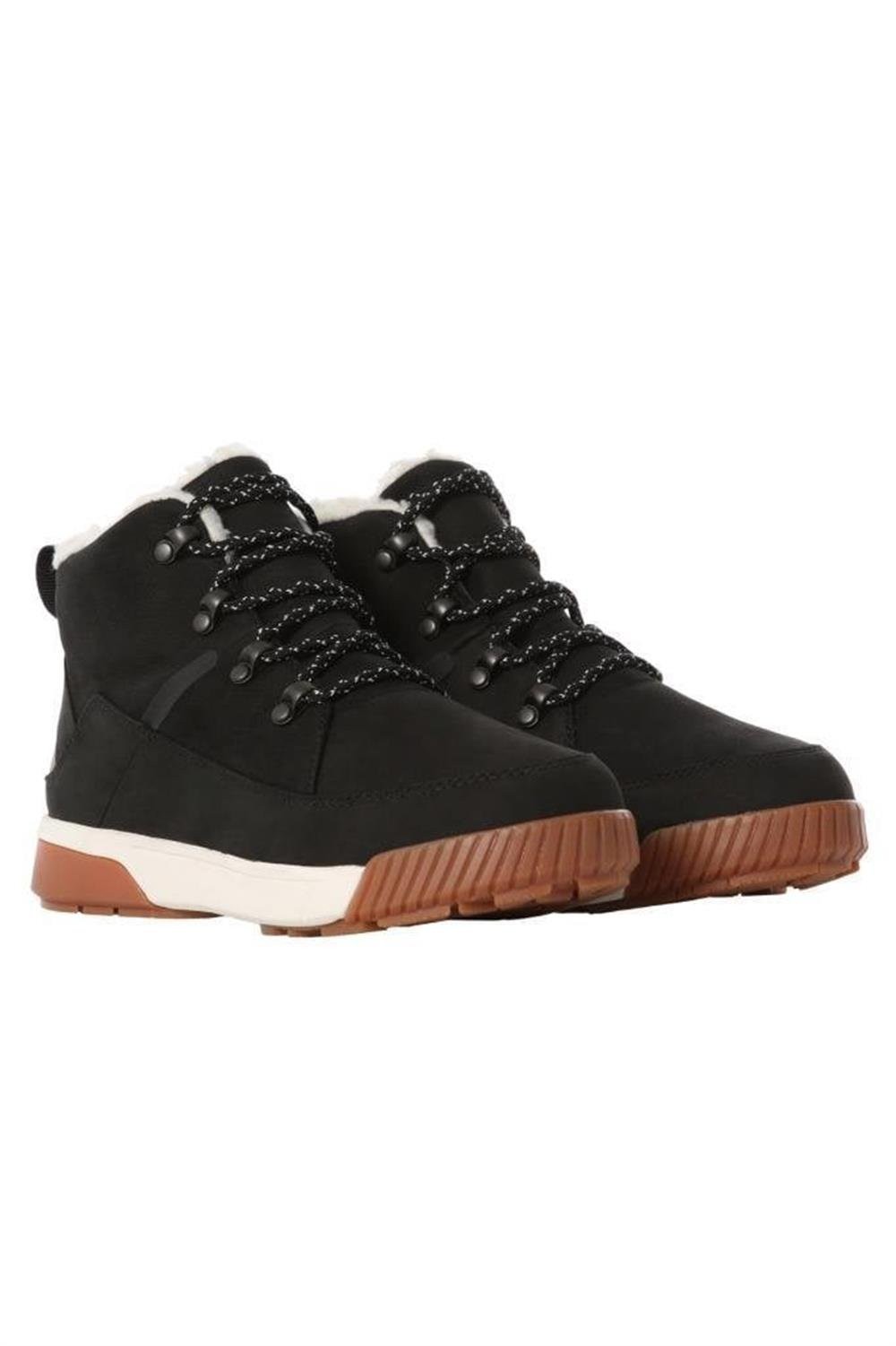 Kadın Sierra Mid Lace Wp - TNF BLACK/GARDENIA WHITE