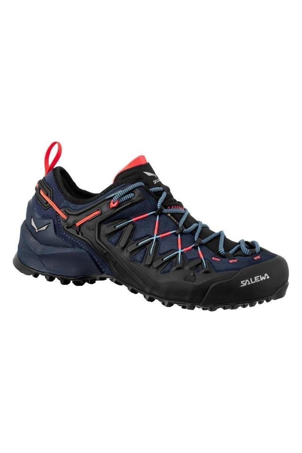 SALEWA WS WILDFIRE EDGE GTX KADIN YÜRÜYÜŞ AYAKKABISI - Navy Blazer/Black