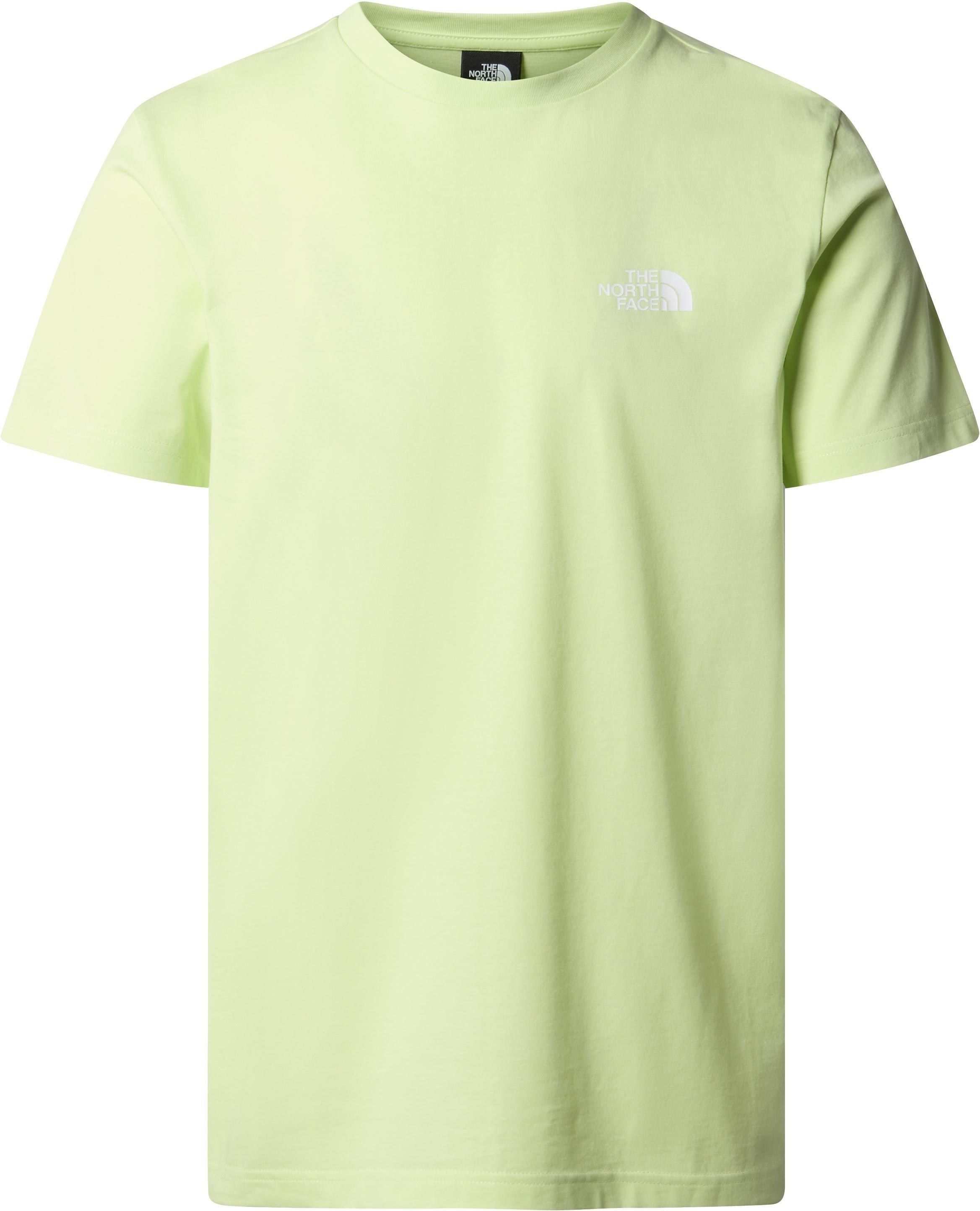 M S/S SIMPLE DOME TEE - ASTRO LIME