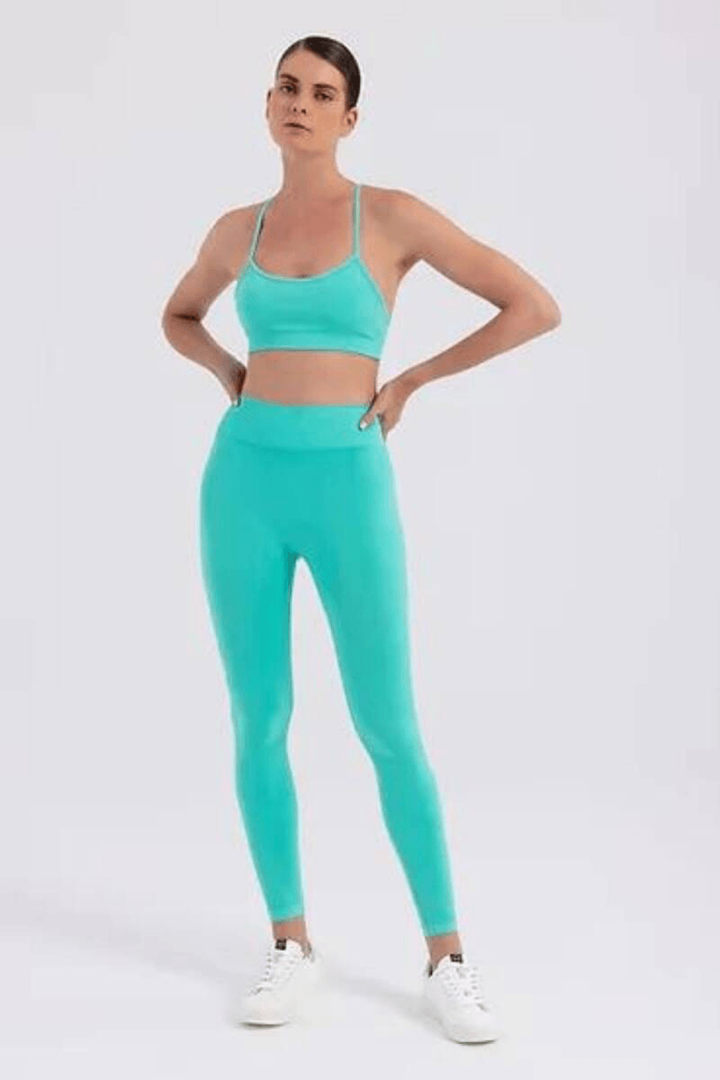 Seamlesstance Soul Space Push Up Büzgülü Tayt - MINT