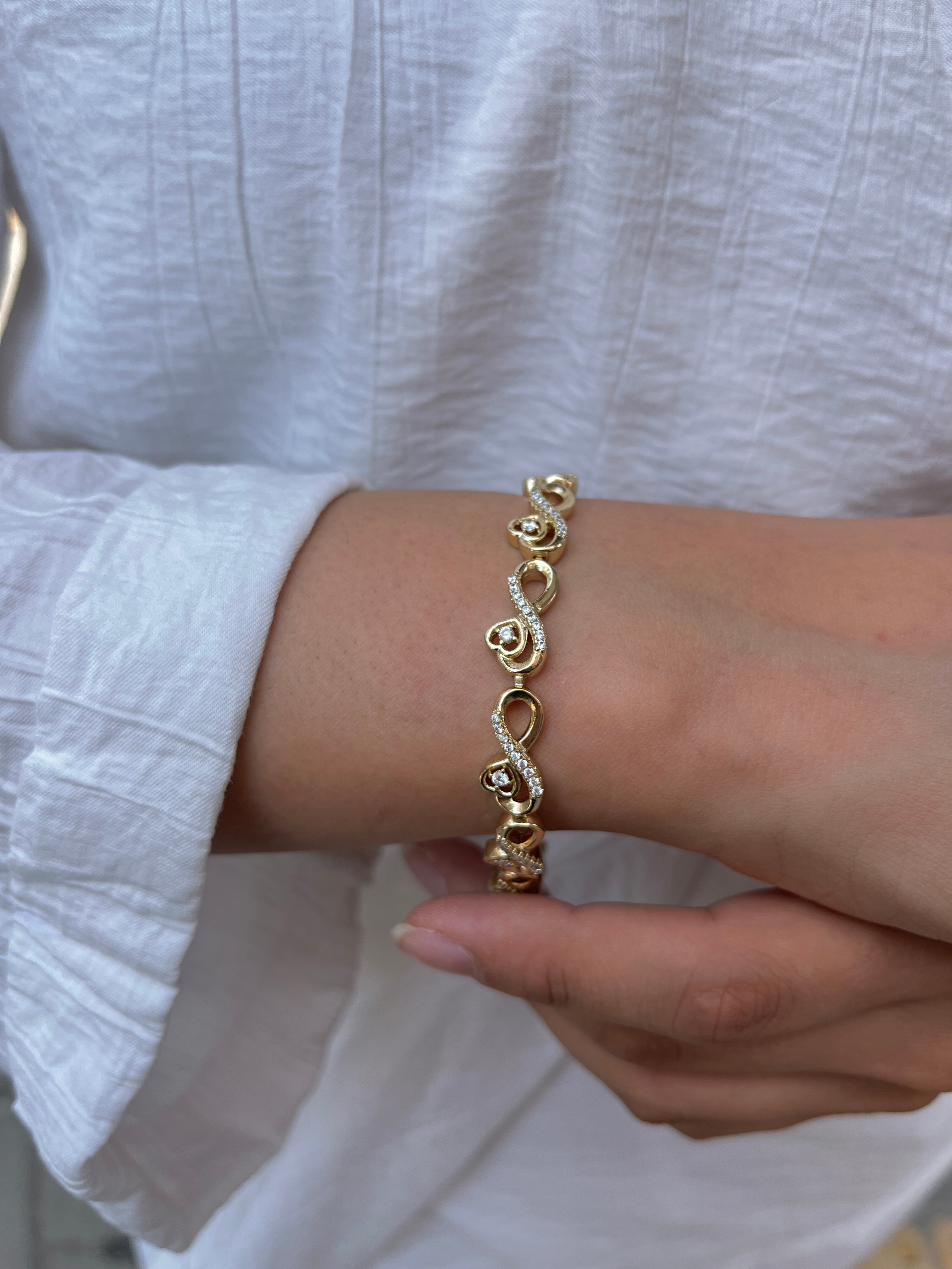 Bileklik 14K Altın Kaplama (Model 67)