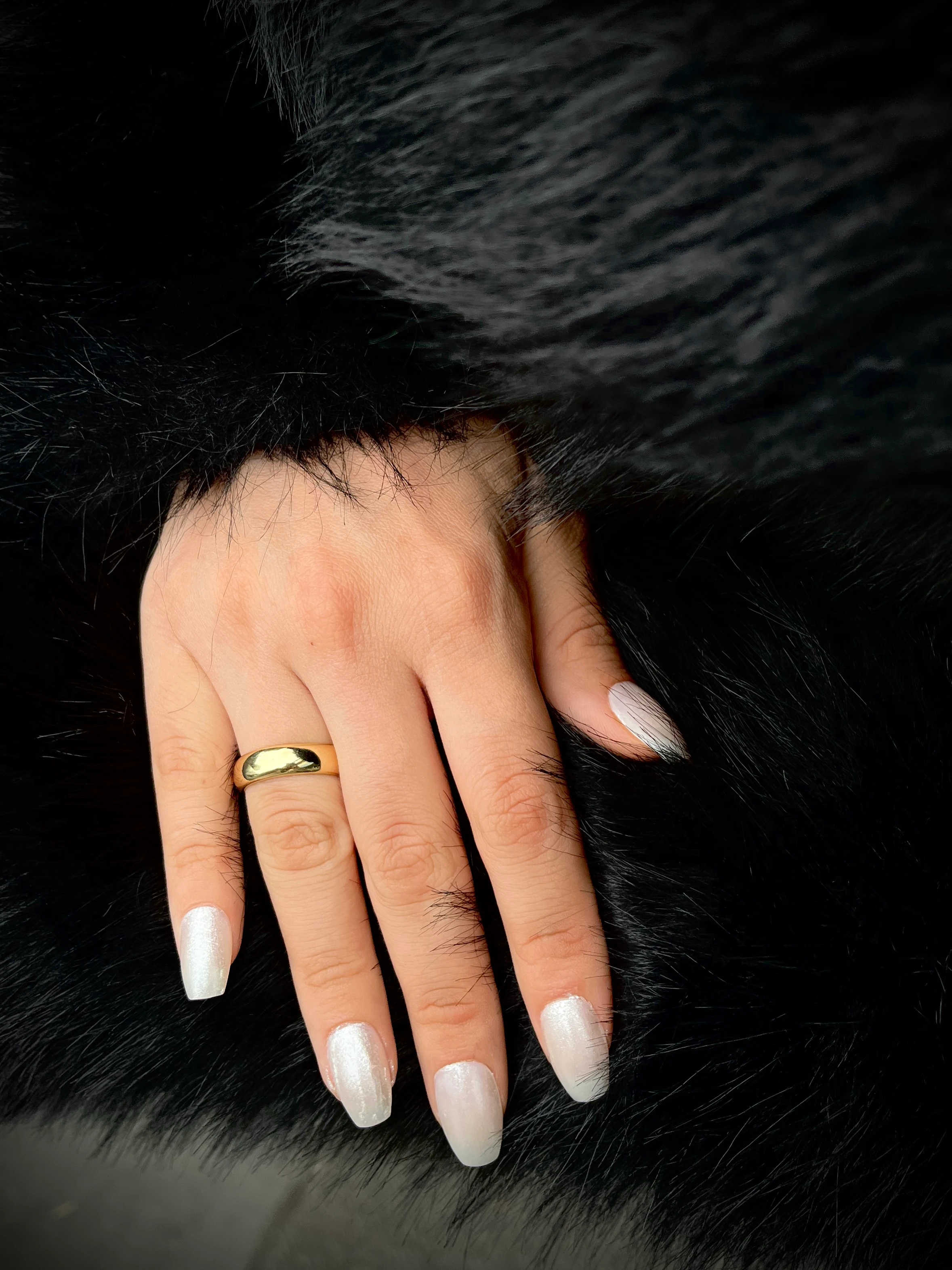 14K 6mm Alyans Altın Kaplama