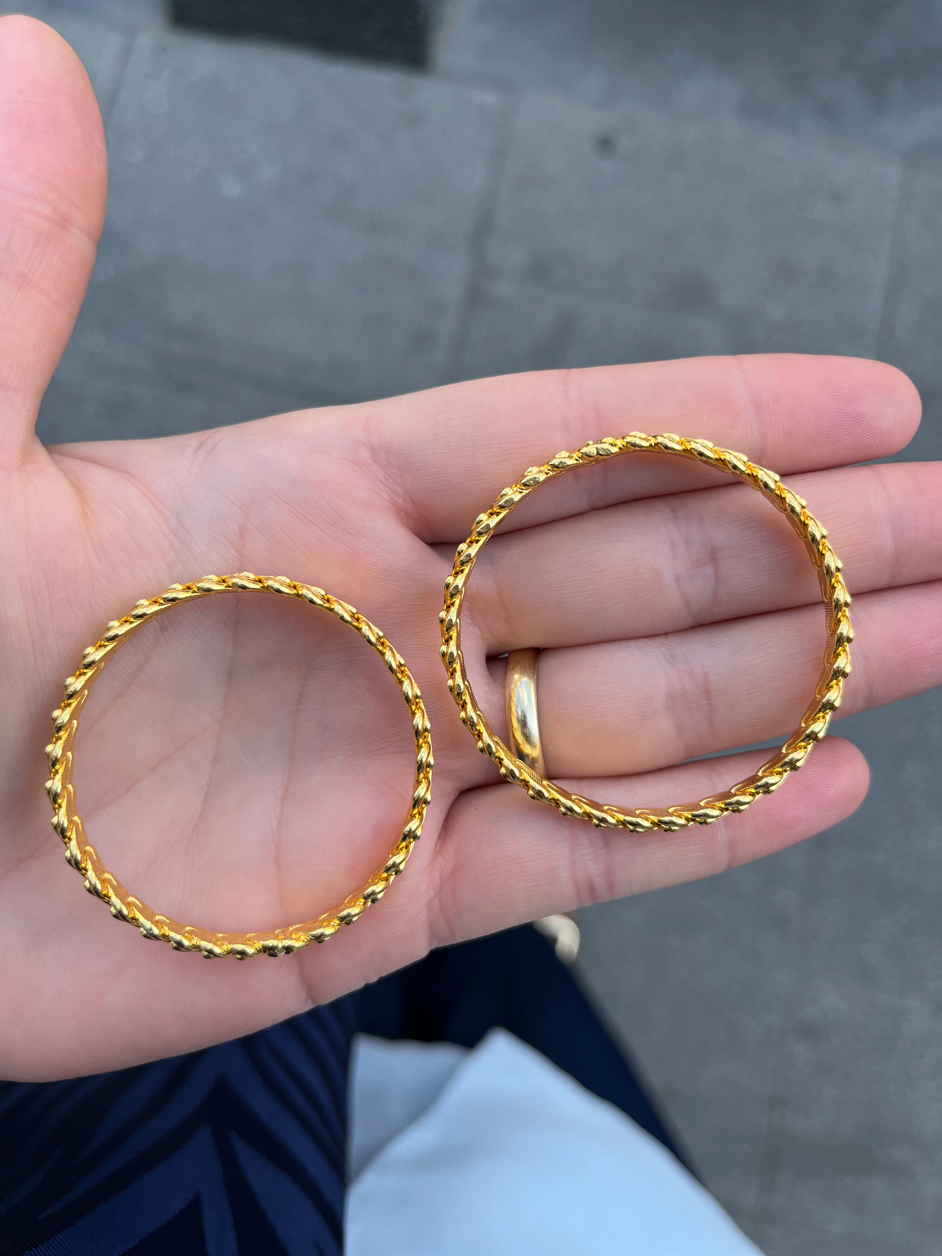 Bebek Bileziği 22 Ayar Altın Kaplama