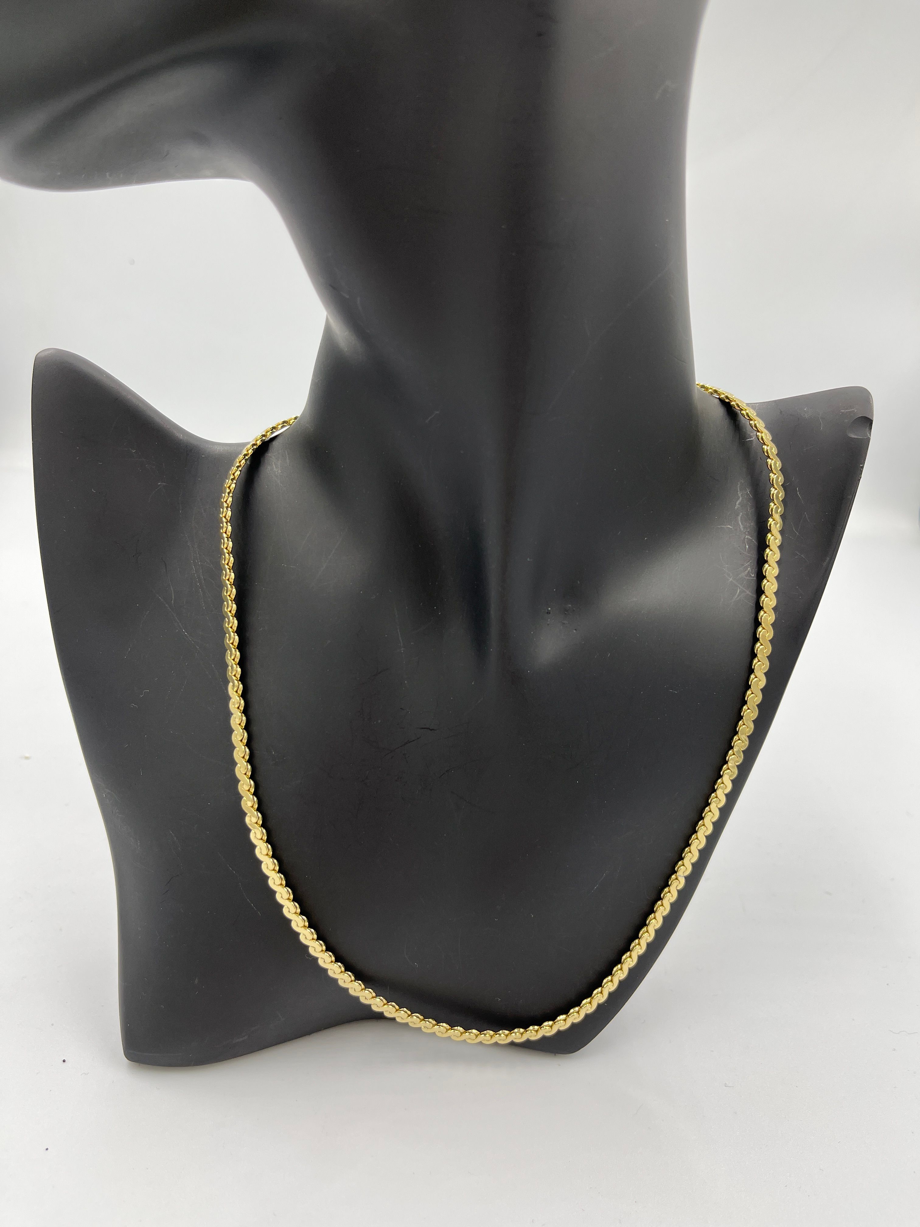 14K Kolye 50 cm (Model 30)