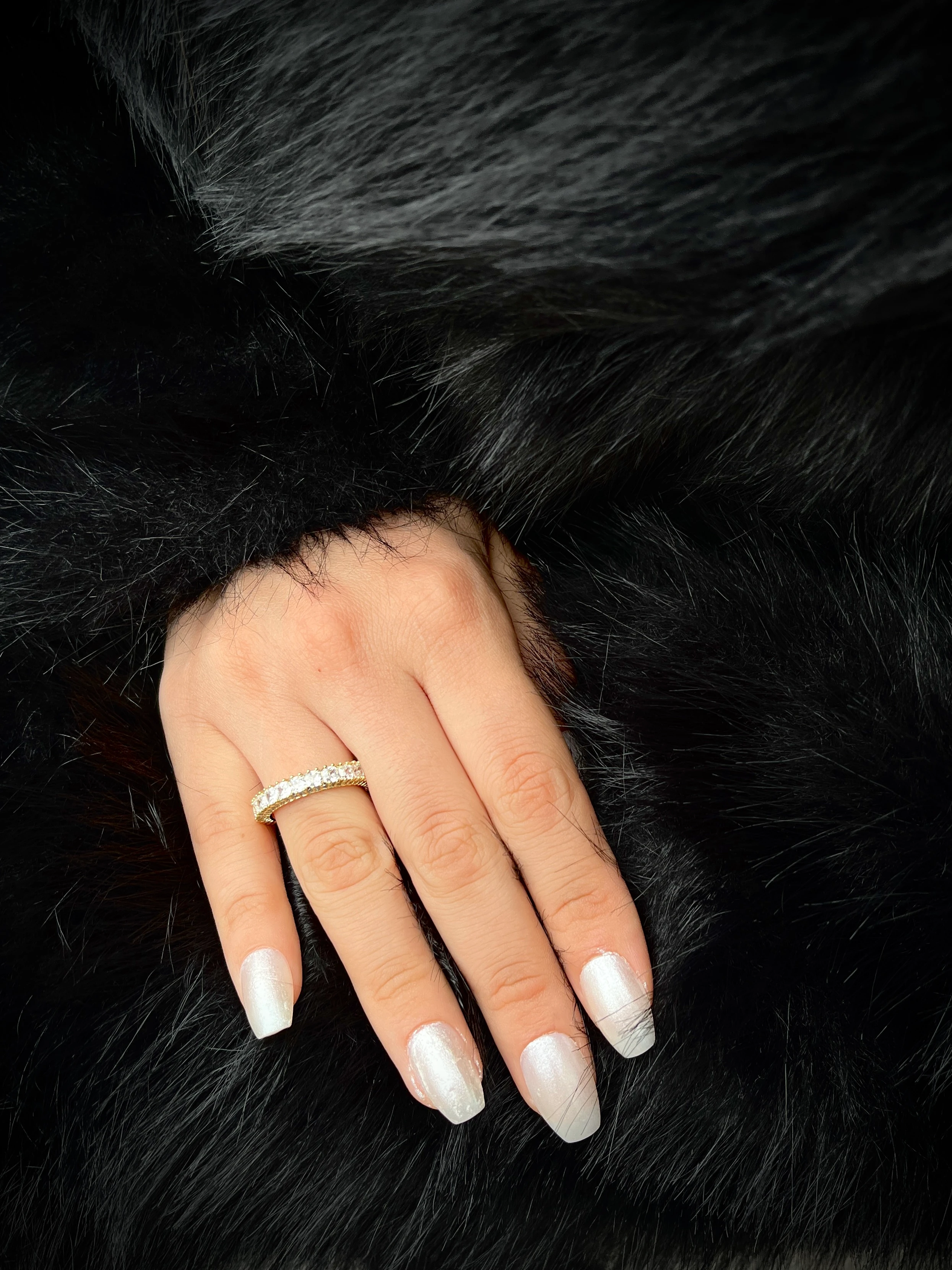 14K Tamtur Yüzük Altın Kaplama