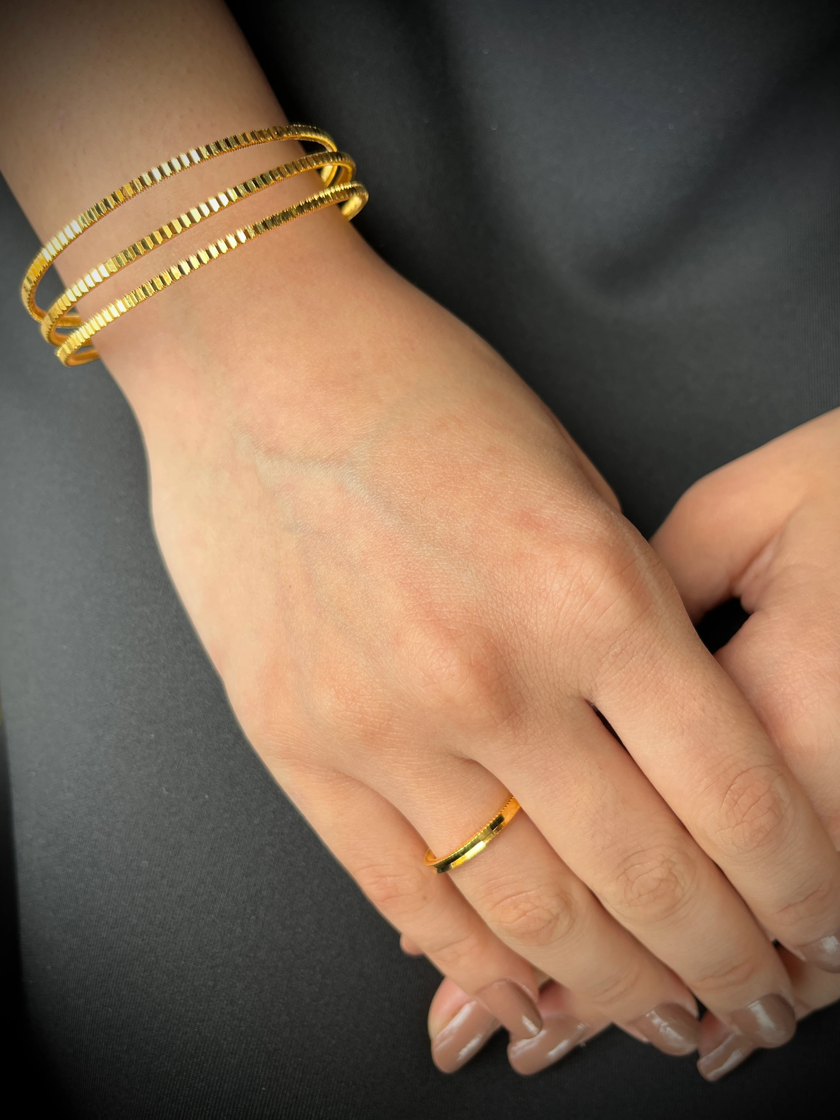 Kalem Ajda Bilezik Ve Ajda Yüzük Kombin