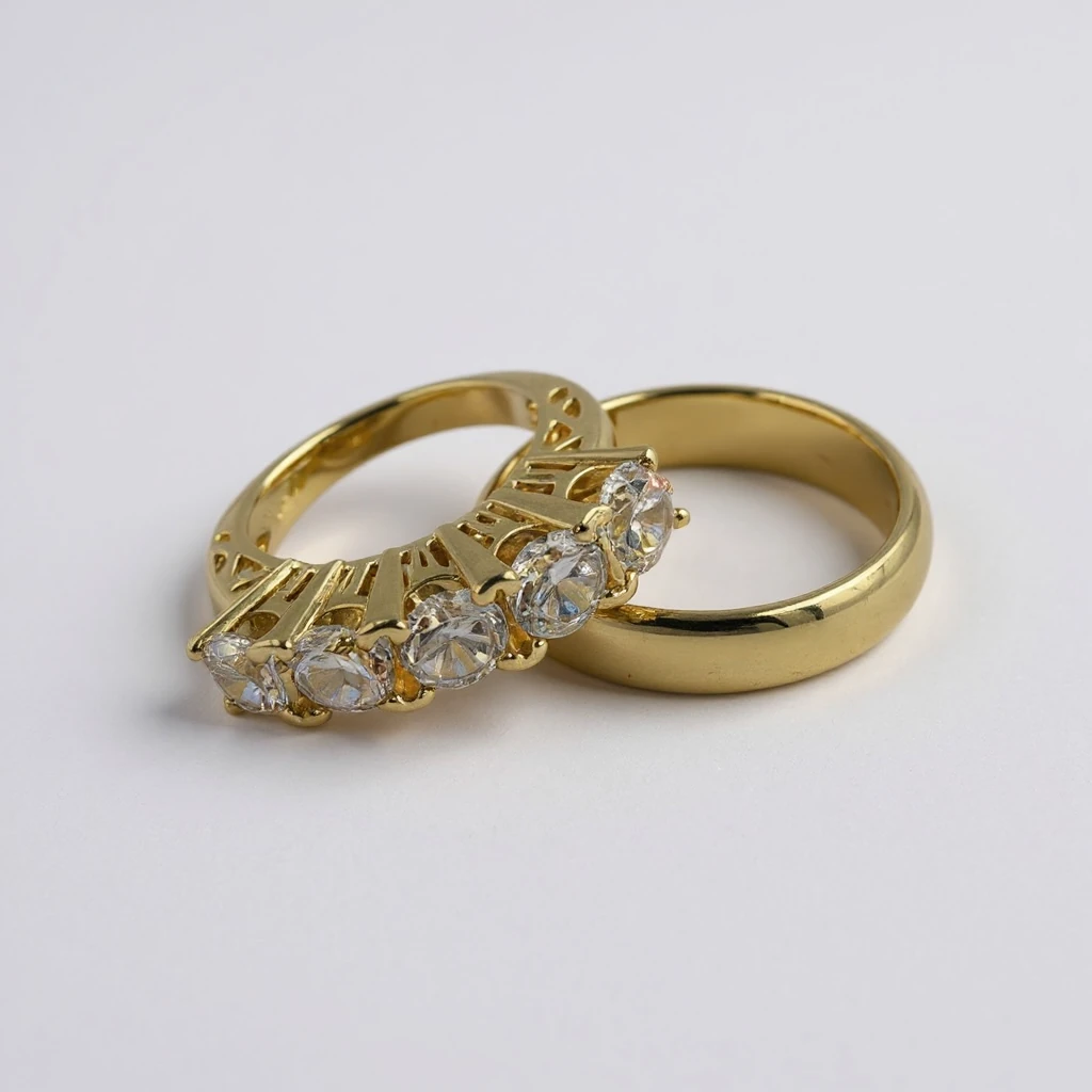 14K Alyans ve Beştaş Kombin