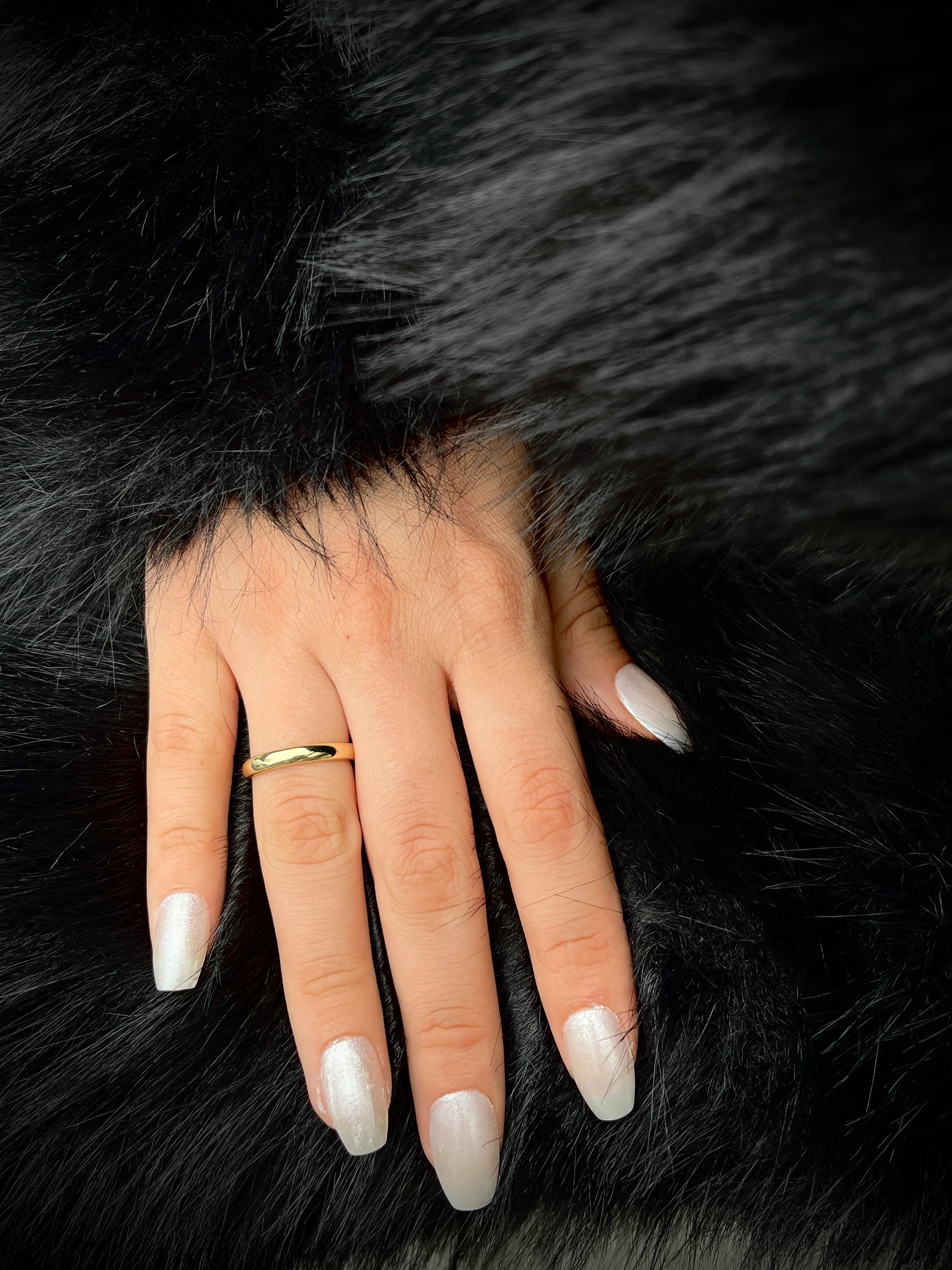 14K 4 mm Alyans Altın Kaplama