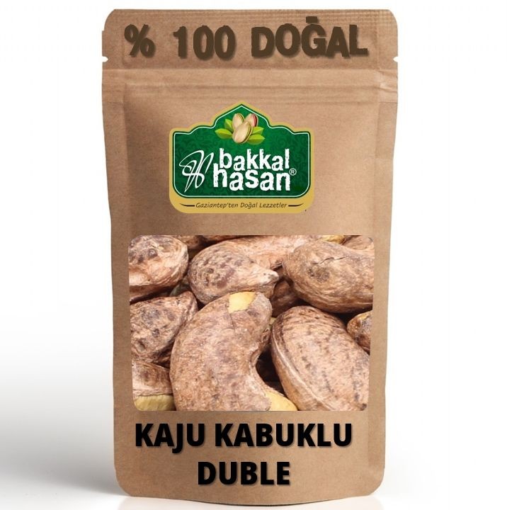 Bakkal Hasan Gaziantep Kaju Kavrulmuş Kabuklu Duble