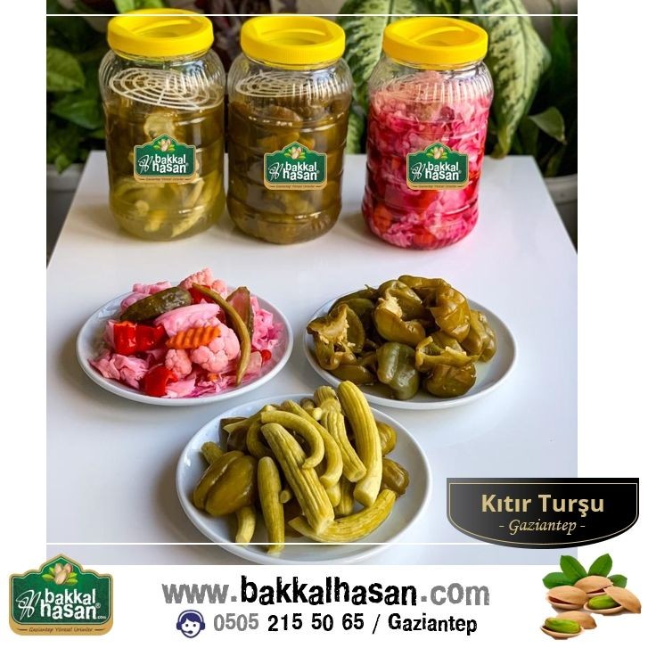 Bakkal Hasan Gaziantep Ev Yapımı Antep Biber Turşusu